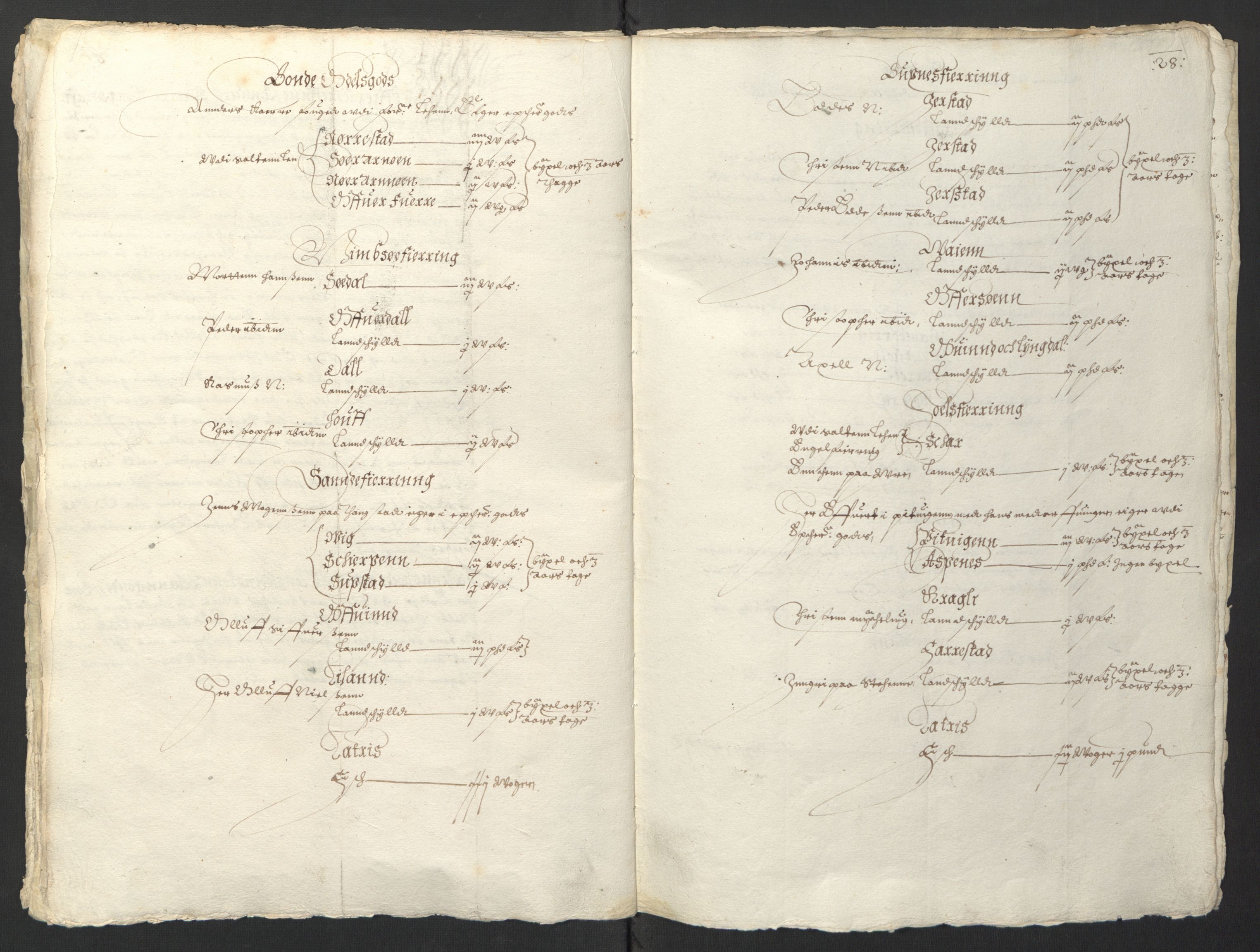 Stattholderembetet 1572-1771, RA/EA-2870/Ek/L0013/0002: Jordebøker til utlikning av rosstjeneste 1624-1626: / Adels- og odelsjordebok for de nordlandske len, 1625, s. 31