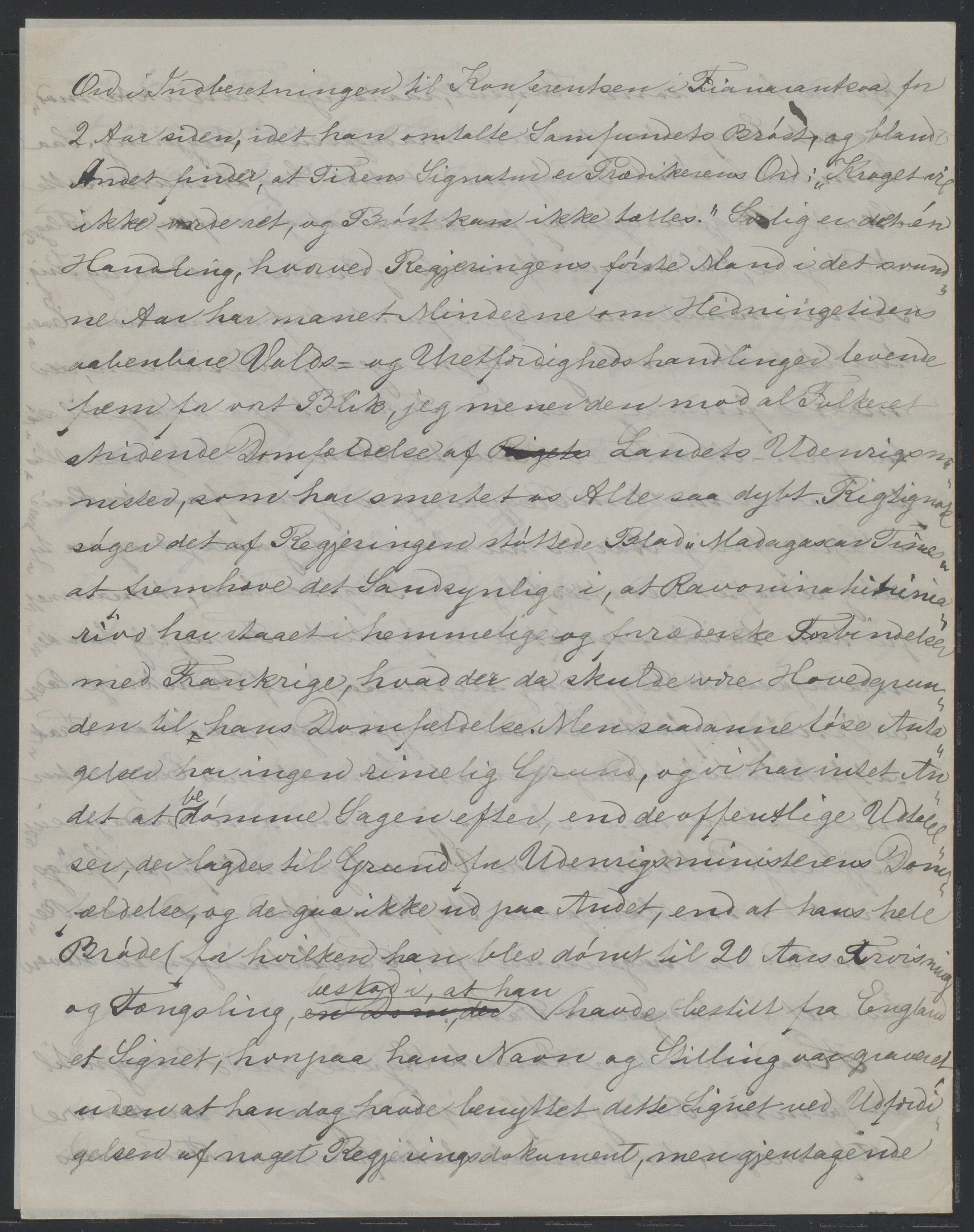 Det Norske Misjonsselskap - hovedadministrasjonen, VID/MA-A-1045/D/Da/Daa/L0037/0006: Konferansereferat og årsberetninger / Konferansereferat fra Madagaskar Innland., 1888