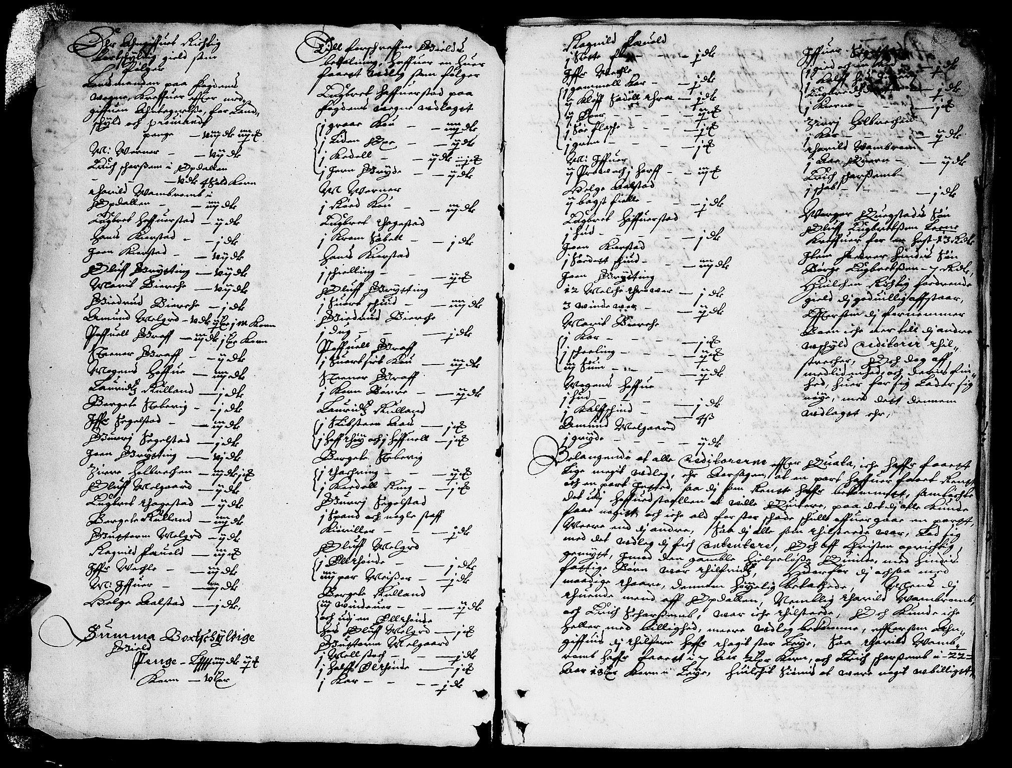 Sorenskriverier i Gudbrandsdalen, SAH/TING-036/J/Ja/Jaa/L0001: Skifteprotokoll - Nord-Gudbrandsdal, 1658-1673, s. 1b-2a