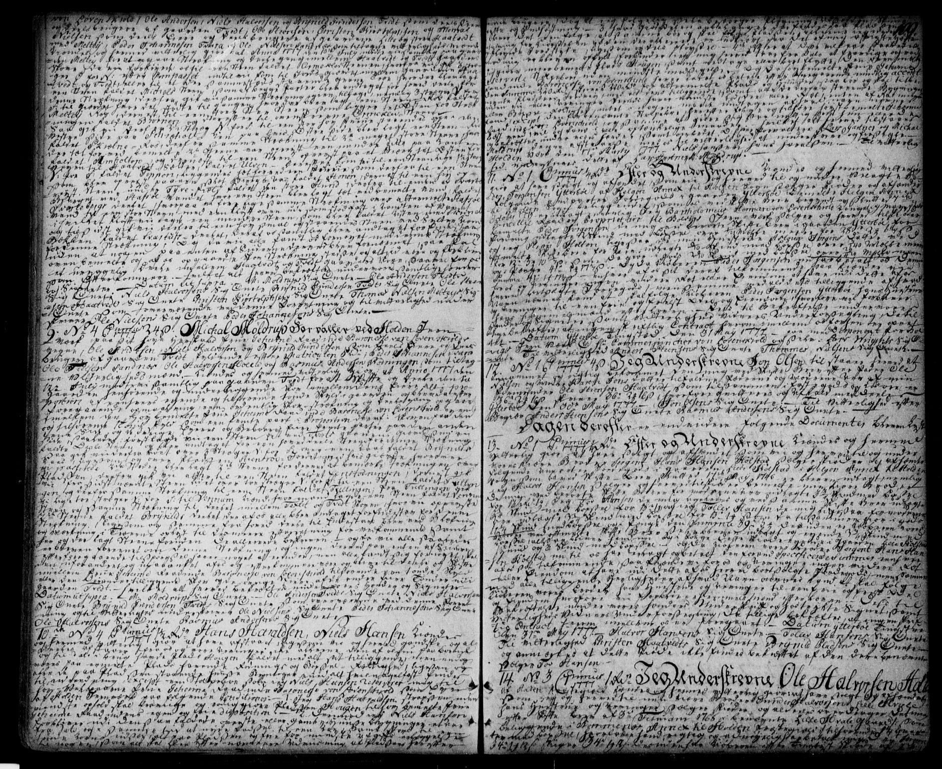 Nedre Telemark sorenskriveri, SAKO/A-135/G/Ga/Gaa/L0001l: Pantebok nr. L, 1775-1781, s. 109