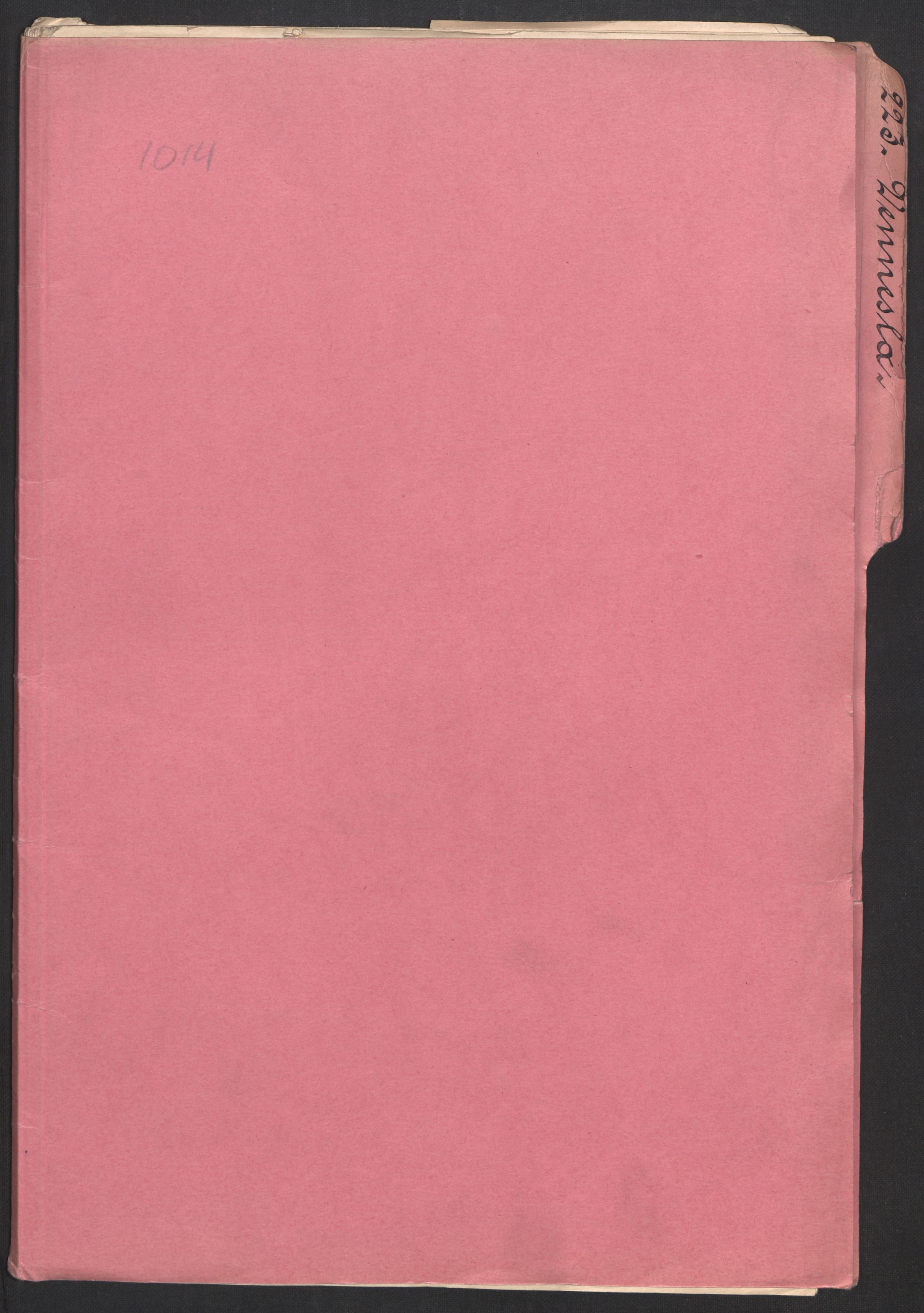 SAK, Folketelling 1920 for 1014 Vennesla herred, 1920, s. 1