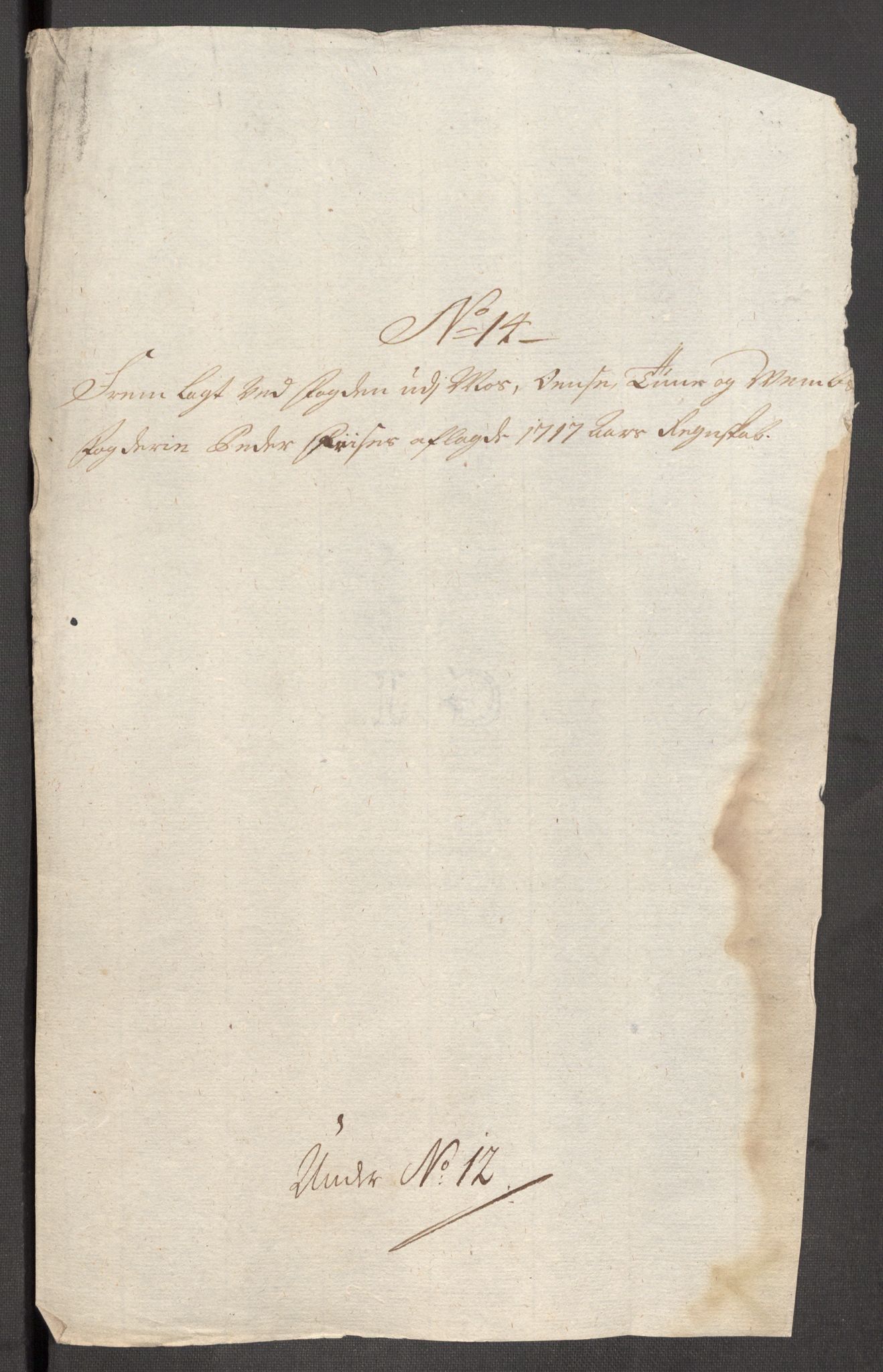 Rentekammeret inntil 1814, Reviderte regnskaper, Fogderegnskap, RA/EA-4092/R04/L0141: Fogderegnskap Moss, Onsøy, Tune, Veme og Åbygge, 1717, s. 111