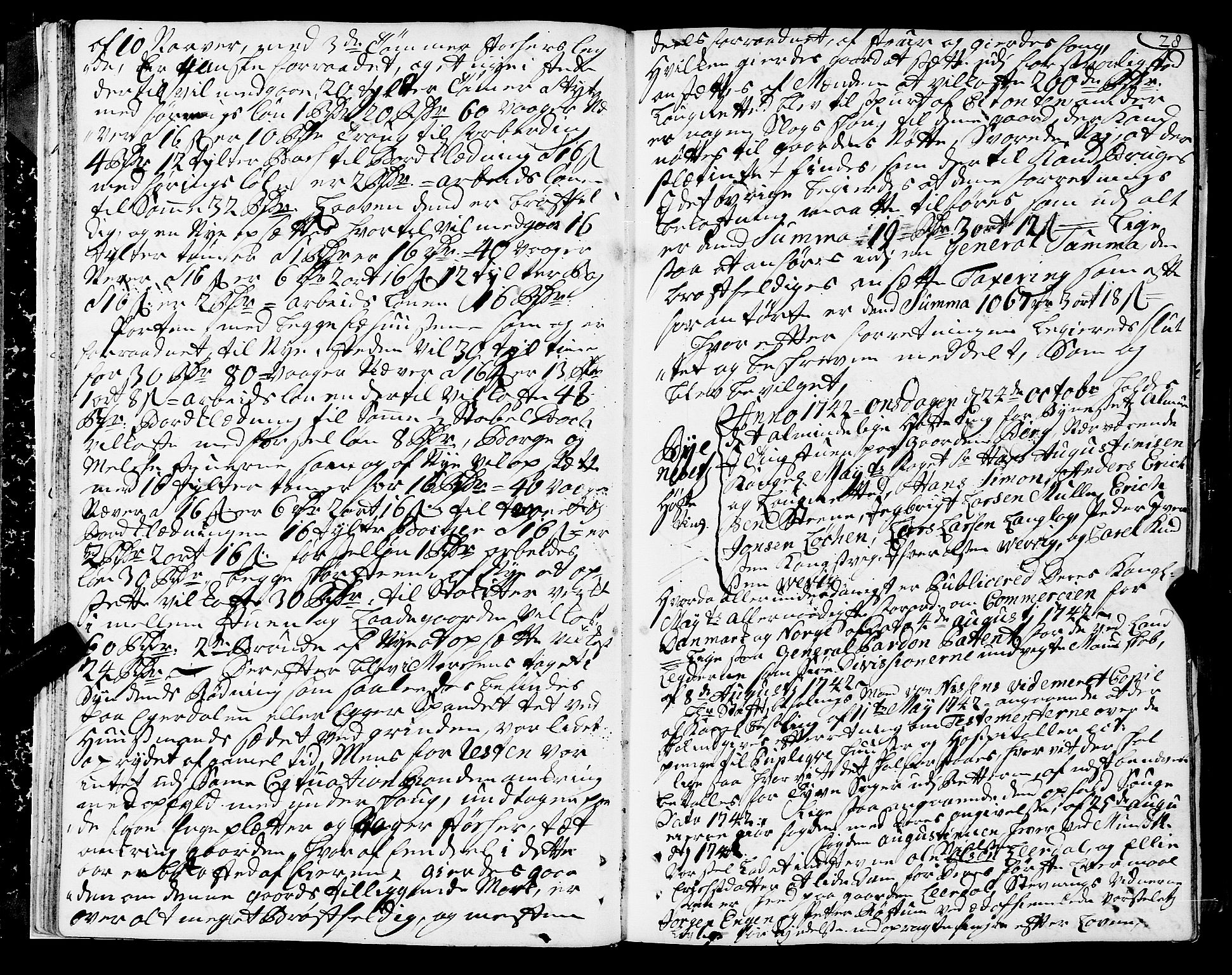 Strinda og Selbu sorenskriveri, AV/SAT-A-0015/1/1A/L0010: Tingbok 9, 1742-1747, s. 27b-28a