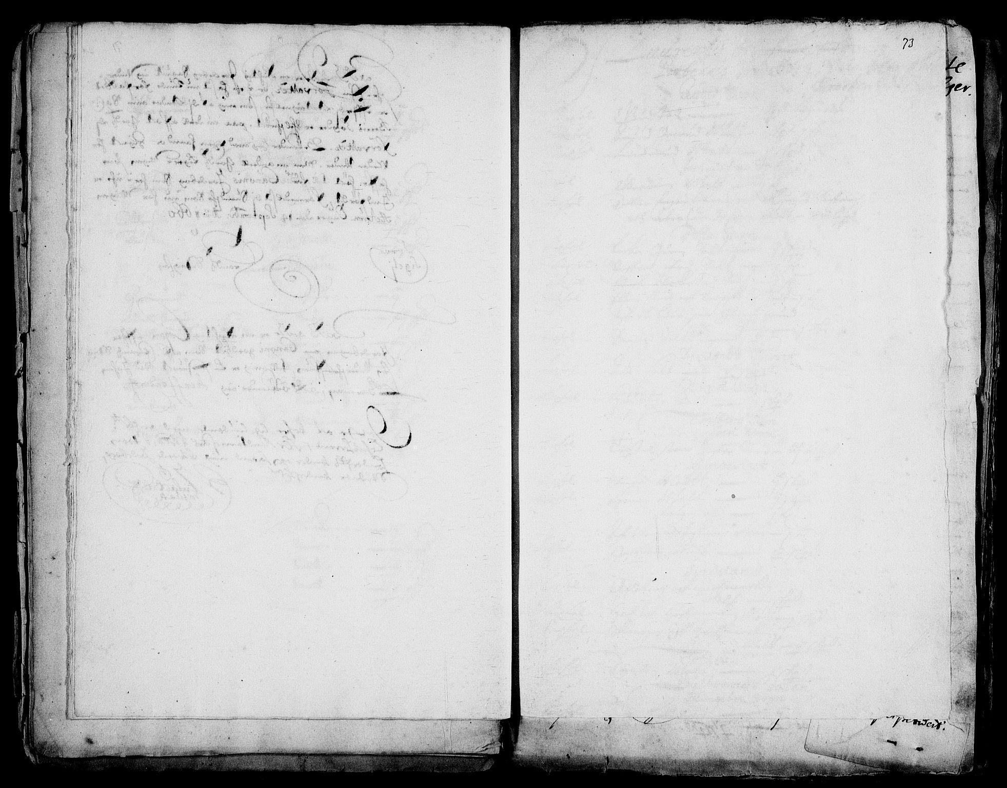 Rentekammeret inntil 1814, Realistisk ordnet avdeling, RA/EA-4070/Fc/Fca/L0001/0003: [Ca I]  Akershus stift / Kristiania kapitels jordebok, 1662, s. 72-73