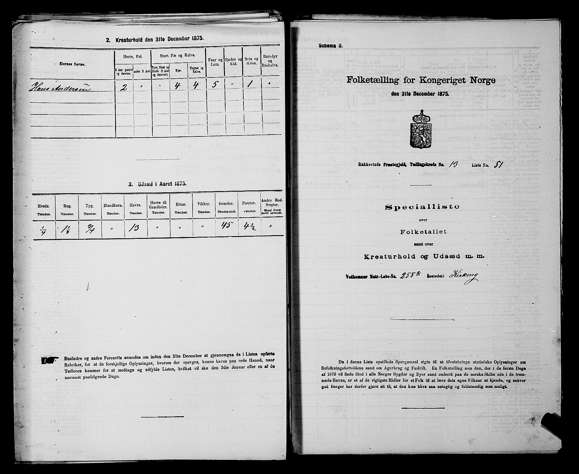 RA, Folketelling 1875 for 0128P Rakkestad prestegjeld, 1875, s. 1579