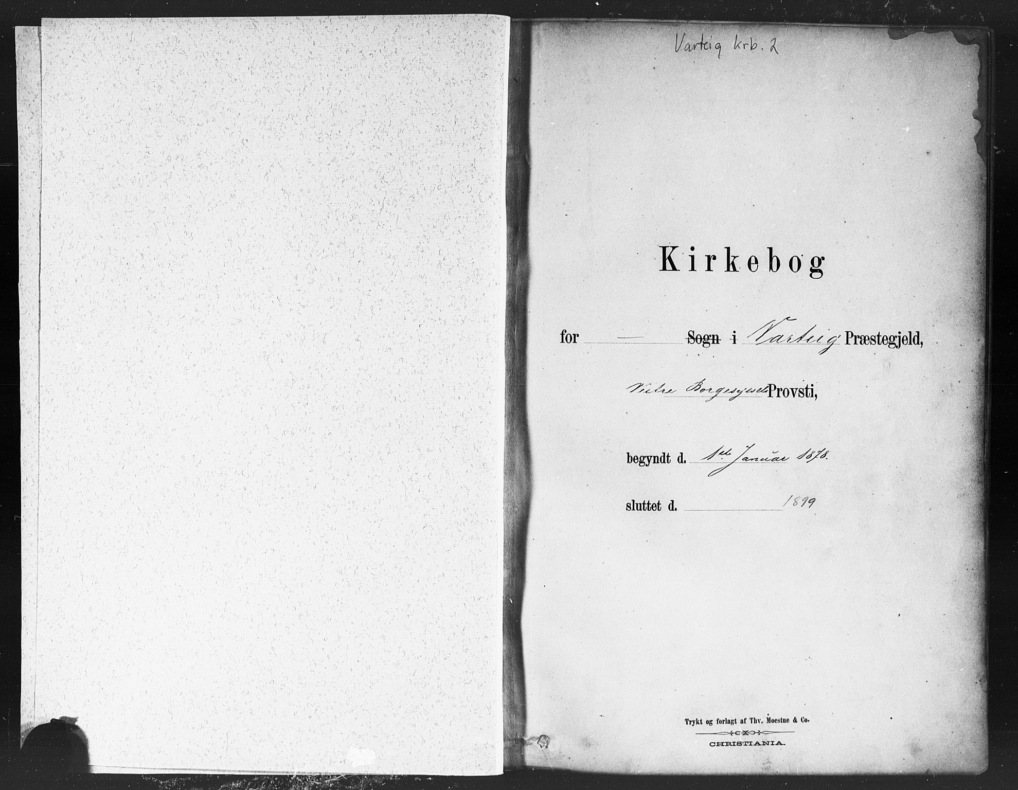 Varteig prestekontor Kirkebøker, AV/SAO-A-10447a/F/Fa/L0002: Ministerialbok nr. 2, 1878-1899