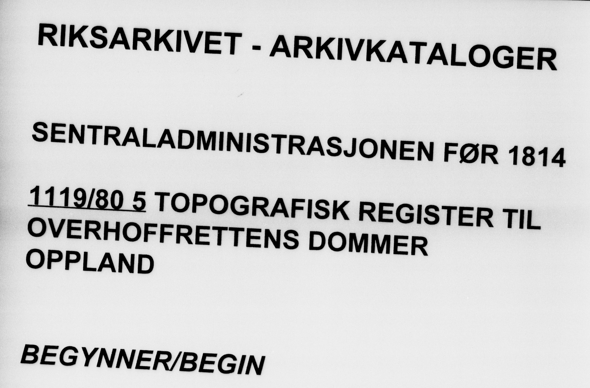 Overhoffretten 1667-1797, AV/RA-EA-2884, 1705