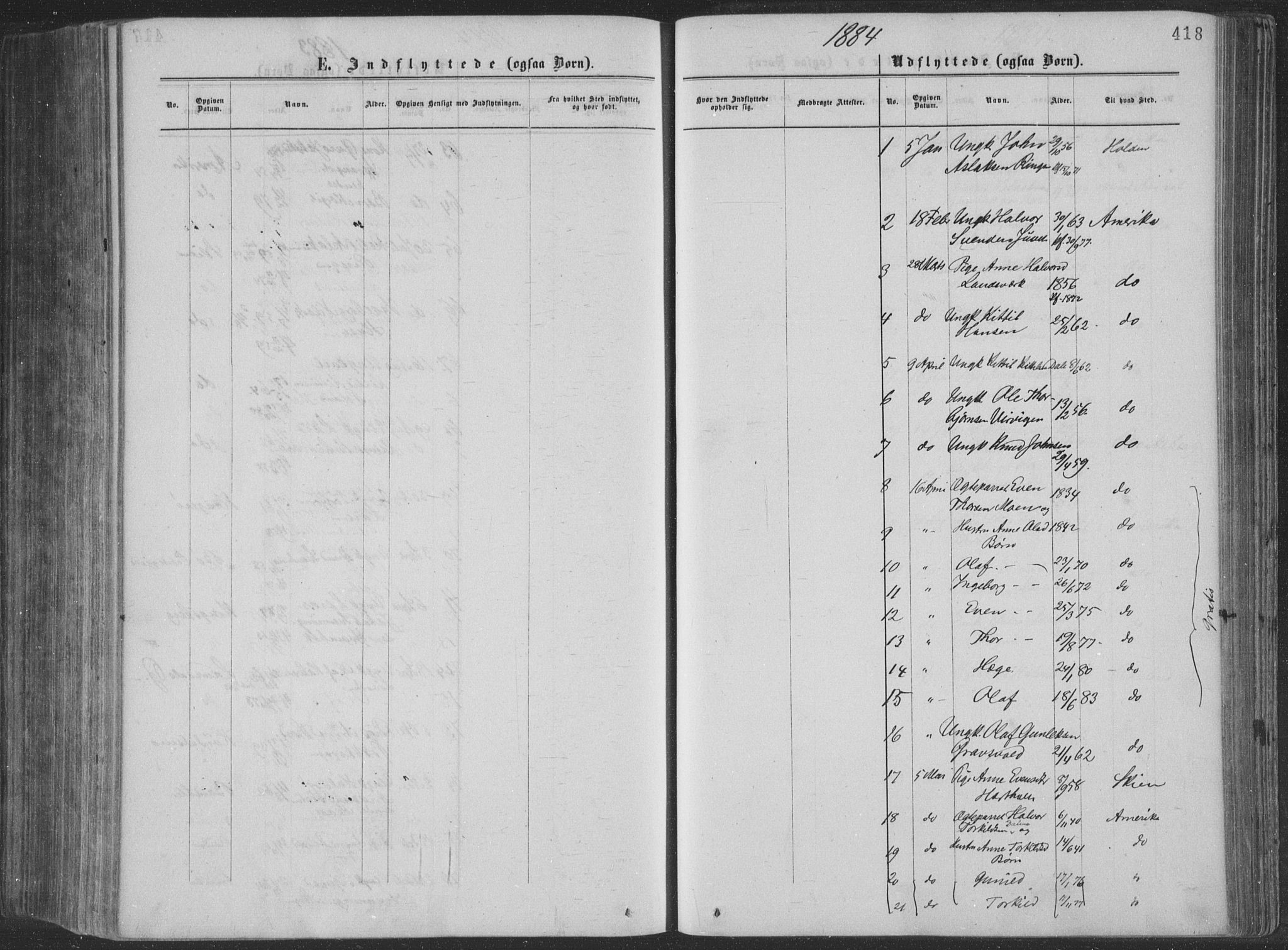 Seljord kirkebøker, AV/SAKO-A-20/F/Fa/L0014: Ministerialbok nr. I 14, 1877-1886, s. 418