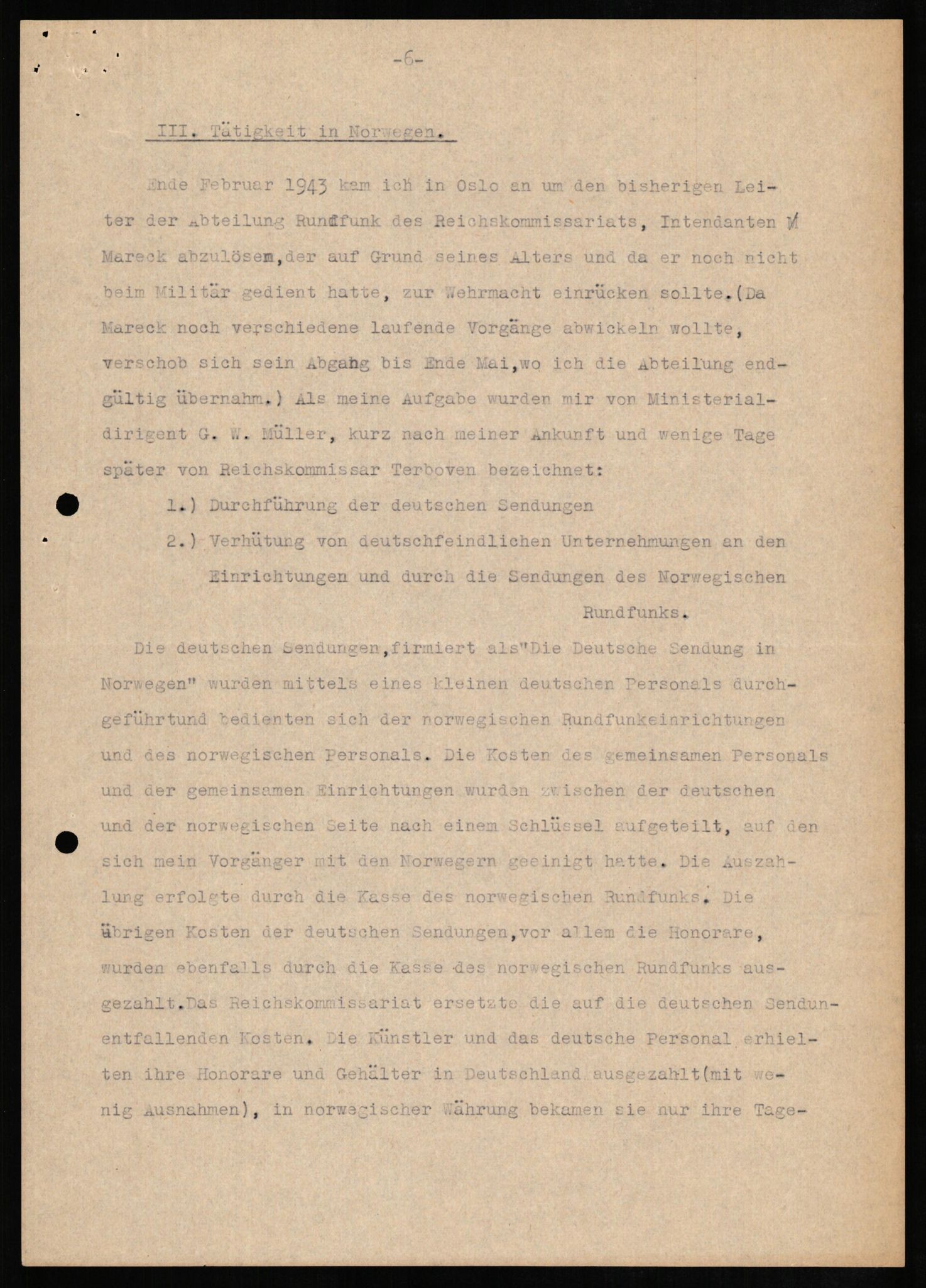 Forsvaret, Forsvarets overkommando II, RA/RAFA-3915/D/Db/L0011: CI Questionaires. Tyske okkupasjonsstyrker i Norge. Tyskere., 1945-1946, s. 117