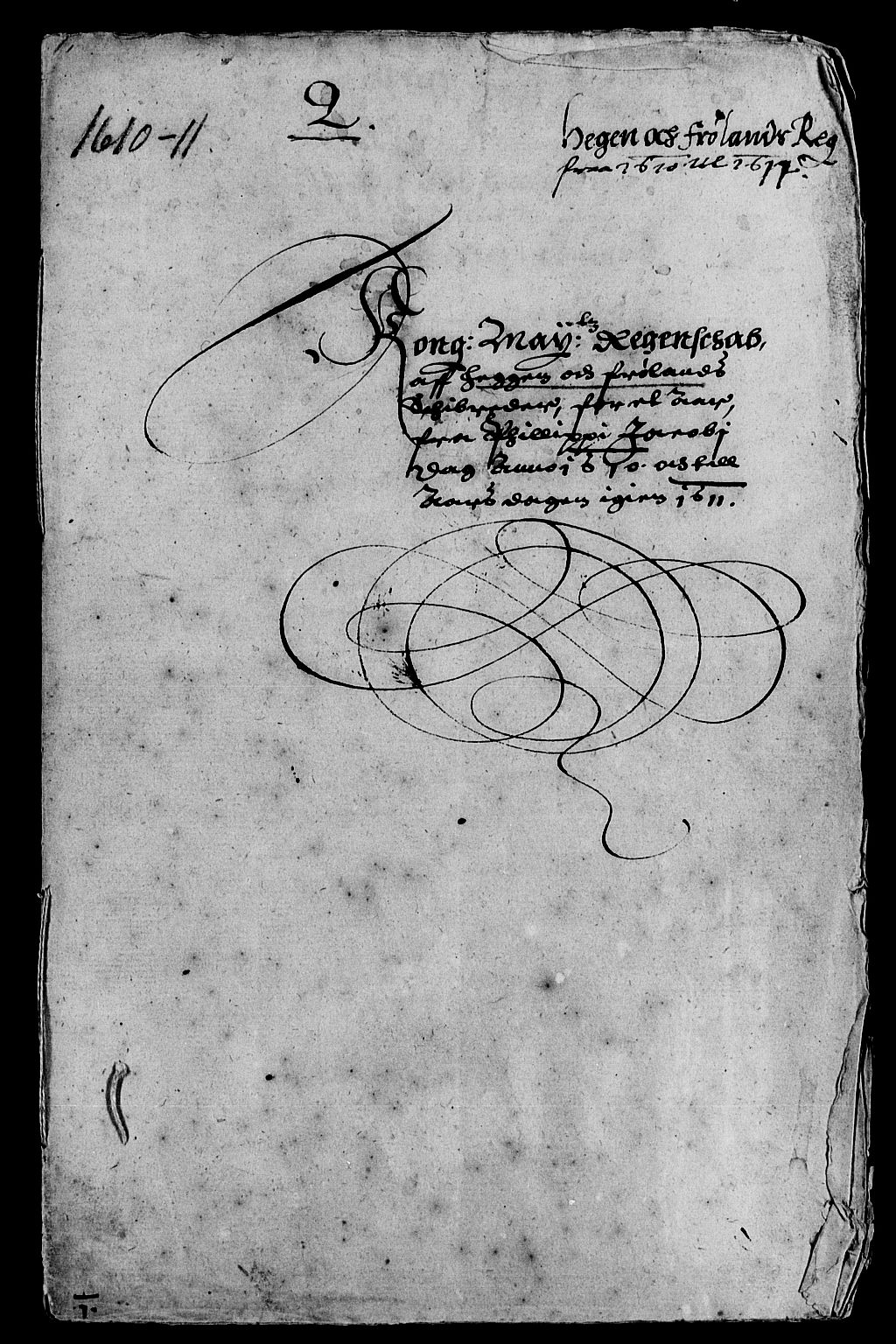 Rentekammeret inntil 1814, Reviderte regnskaper, Lensregnskaper, RA/EA-5023/R/Rb/Rba/L0026: Akershus len, 1610-1612