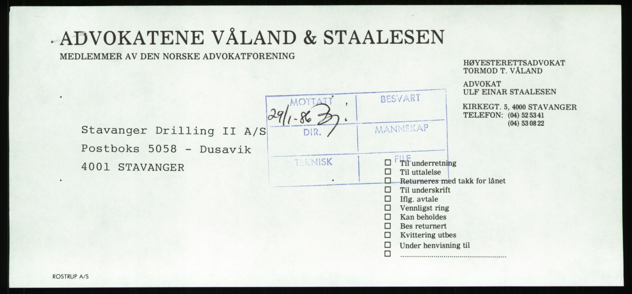 Pa 1503 - Stavanger Drilling AS, AV/SAST-A-101906/Da/L0001: Alexander L. Kielland - Begrensningssak Stavanger byrett, 1986, s. 40