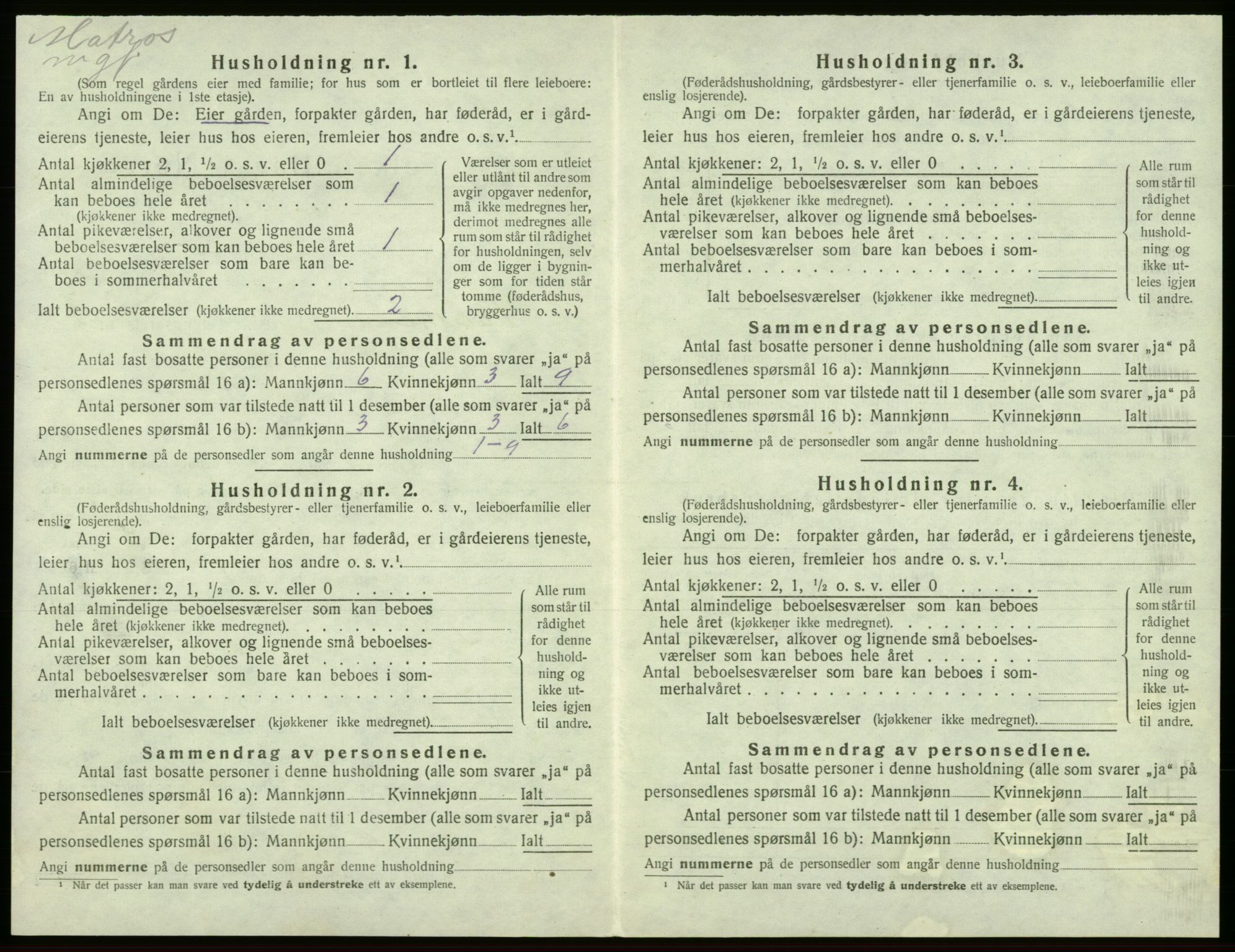 SAB, Folketelling 1920 for 1217 Valestrand herred, 1920, s. 158