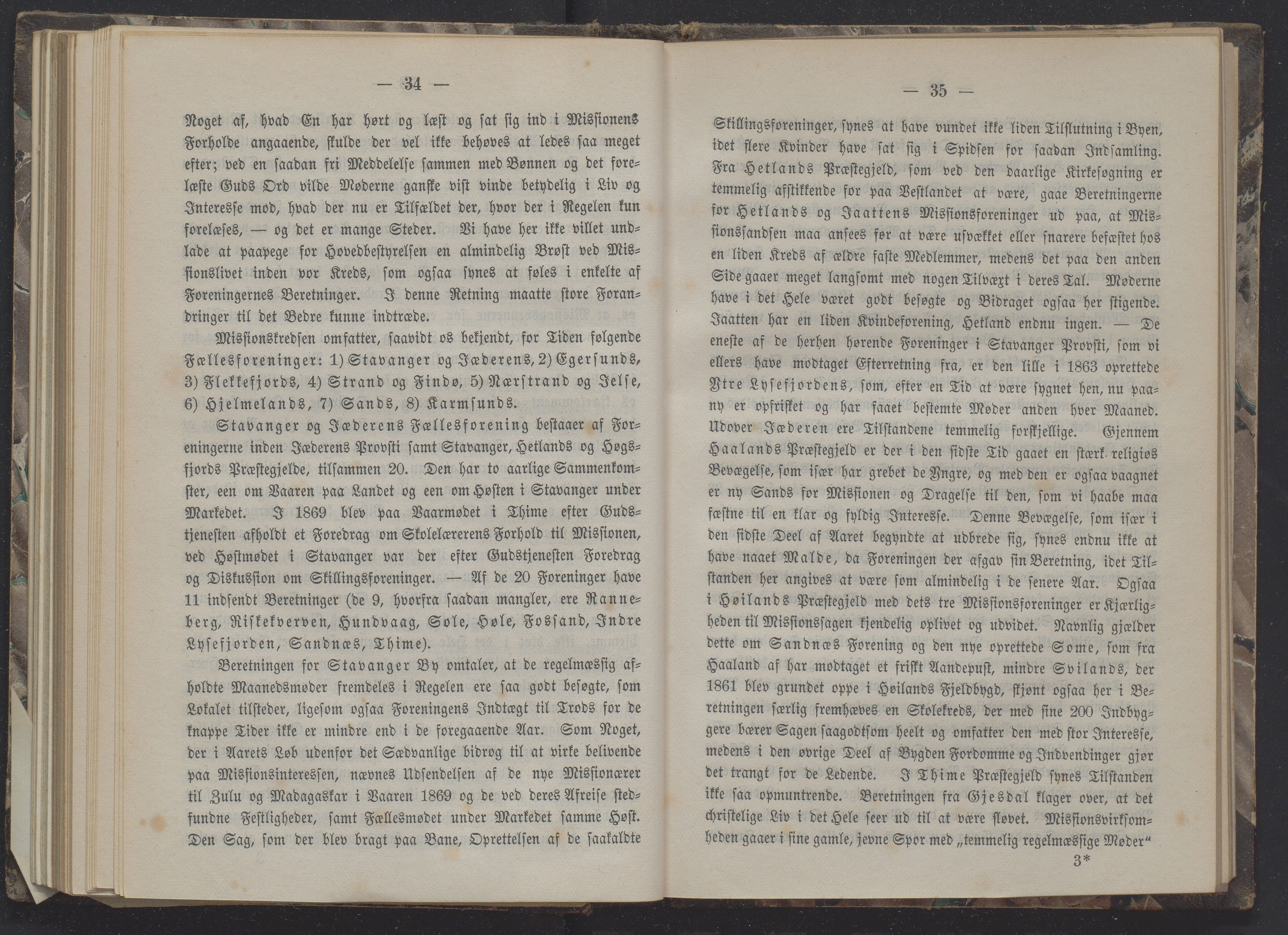 Det Norske Misjonsselskap - hovedadministrasjonen, VID/MA-A-1045/D/Db/Dba/L0337/0009: Beretninger, Bøker, Skrifter o.l   / Årsberetninger 28 , 1870, s. 34-35