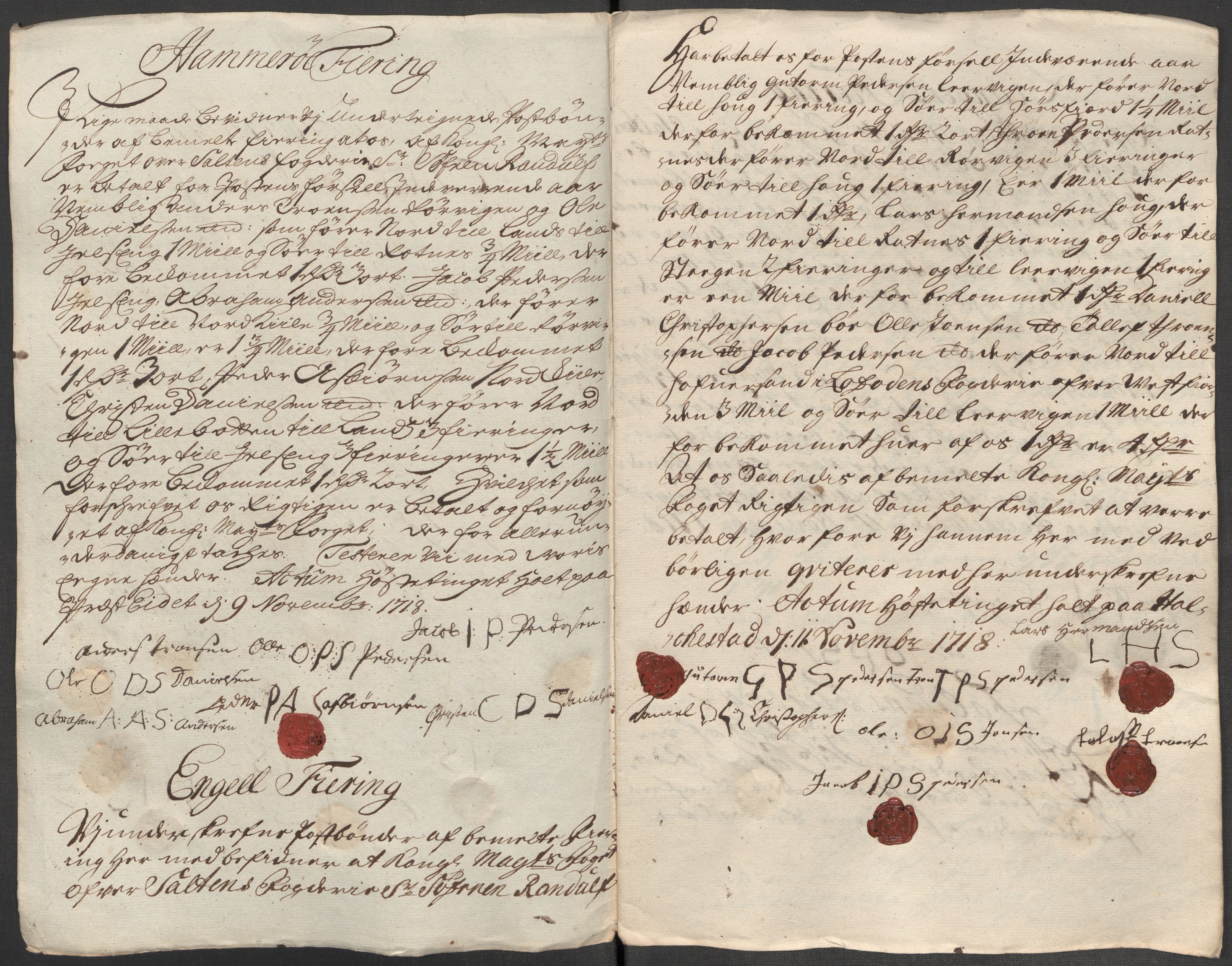 Rentekammeret inntil 1814, Reviderte regnskaper, Fogderegnskap, AV/RA-EA-4092/R66/L4588: Fogderegnskap Salten, 1718, s. 386