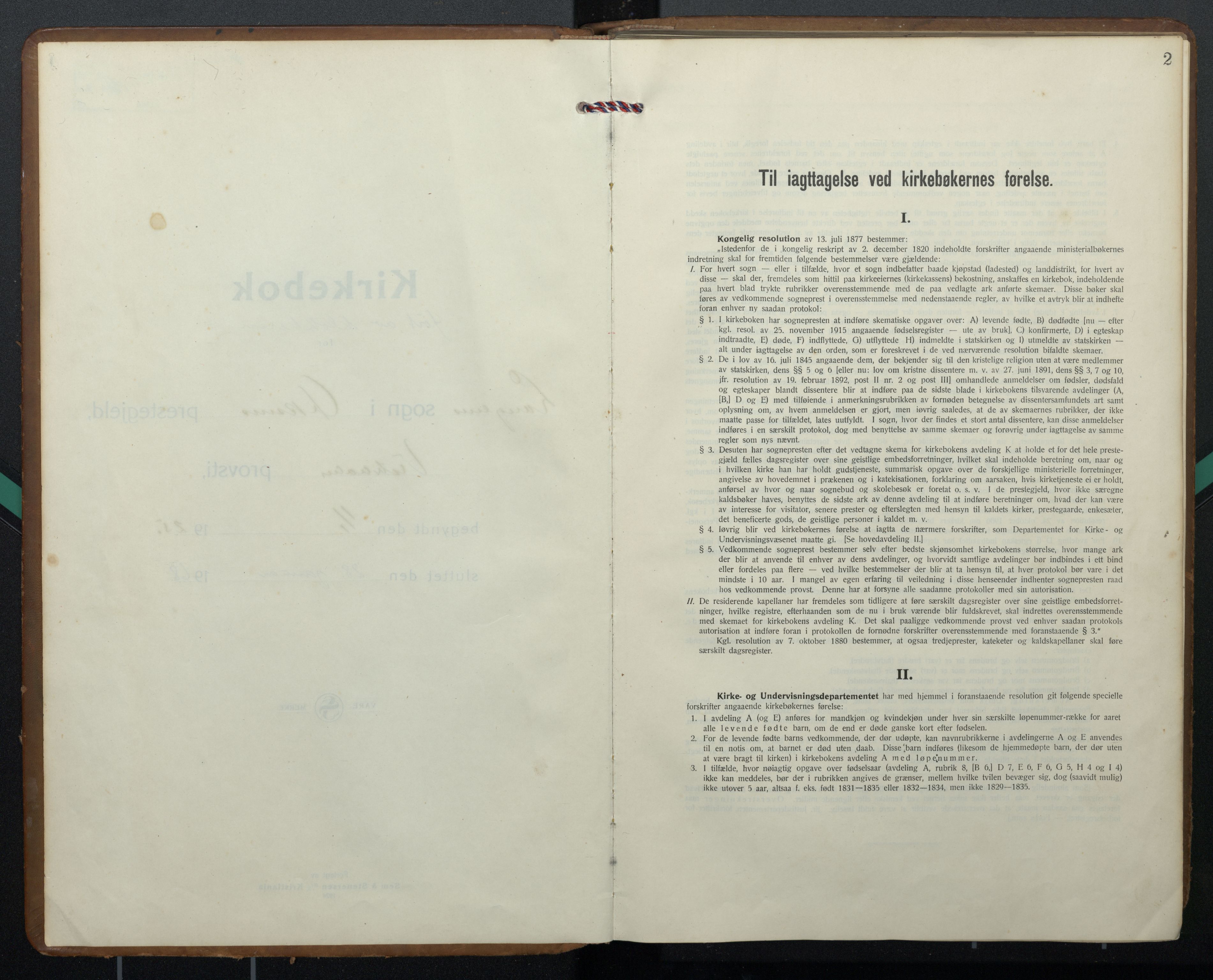 Ministerialprotokoller, klokkerbøker og fødselsregistre - Nordland, AV/SAT-A-1459/894/L1362: Klokkerbok nr. 894C05, 1925-1968, s. 2