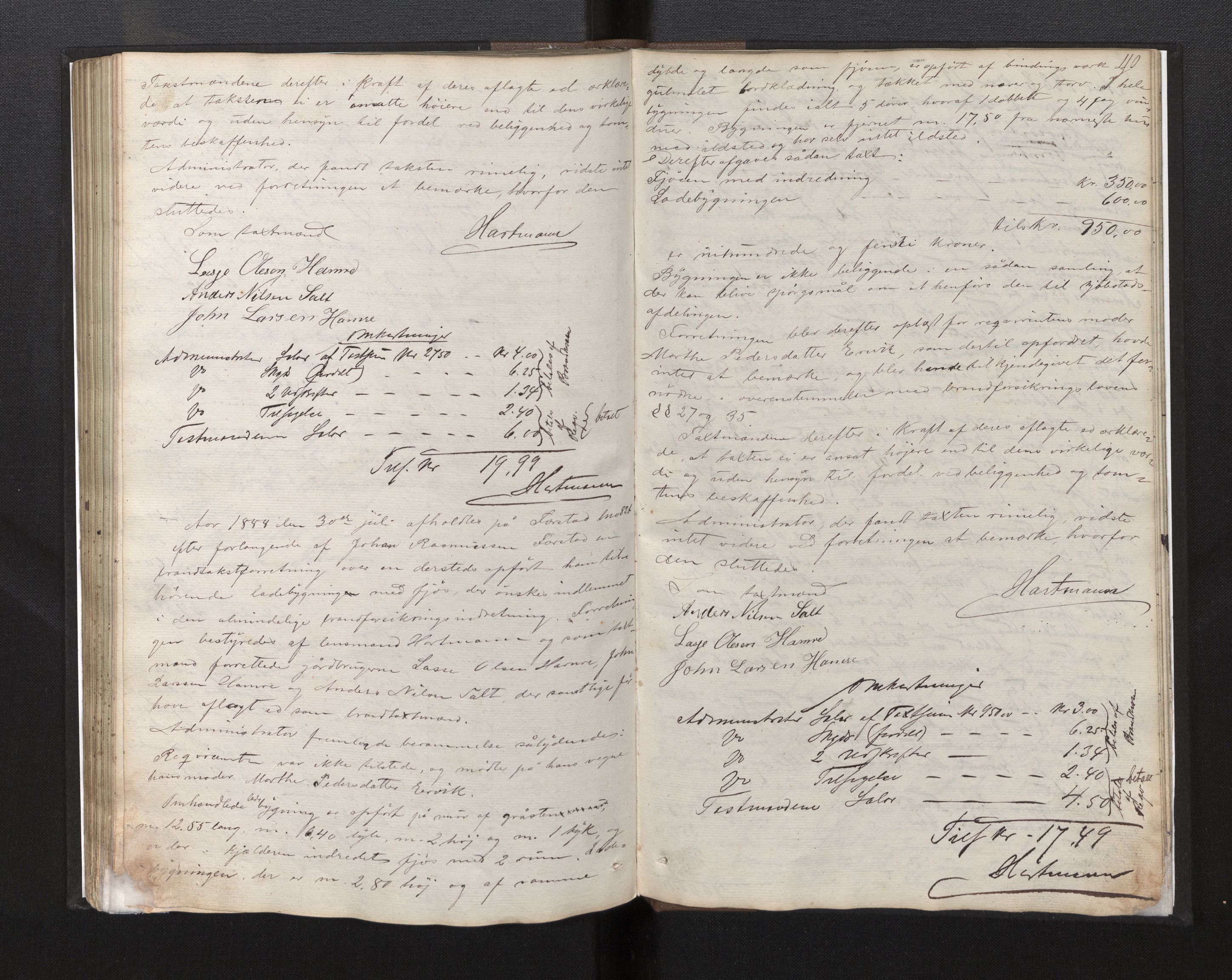 Lensmannen i Selje, AV/SAB-A-29701/0012/L0001: Branntakstprotokoll, 1846-1891, s. 109b-110a