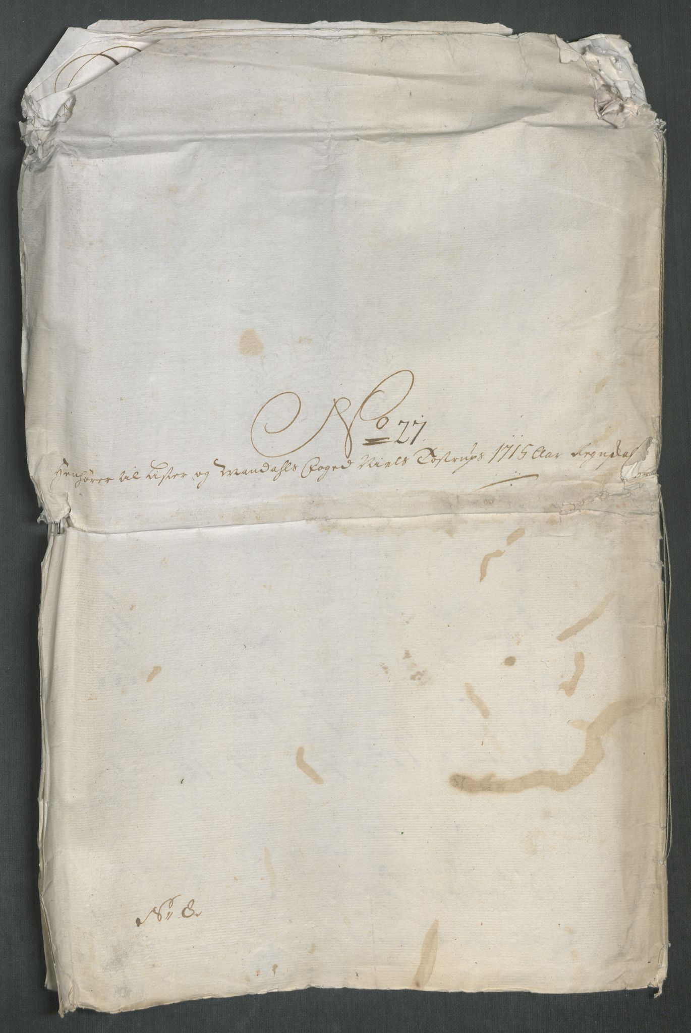 Rentekammeret inntil 1814, Reviderte regnskaper, Fogderegnskap, AV/RA-EA-4092/R43/L2559: Fogderegnskap Lista og Mandal, 1715, s. 292