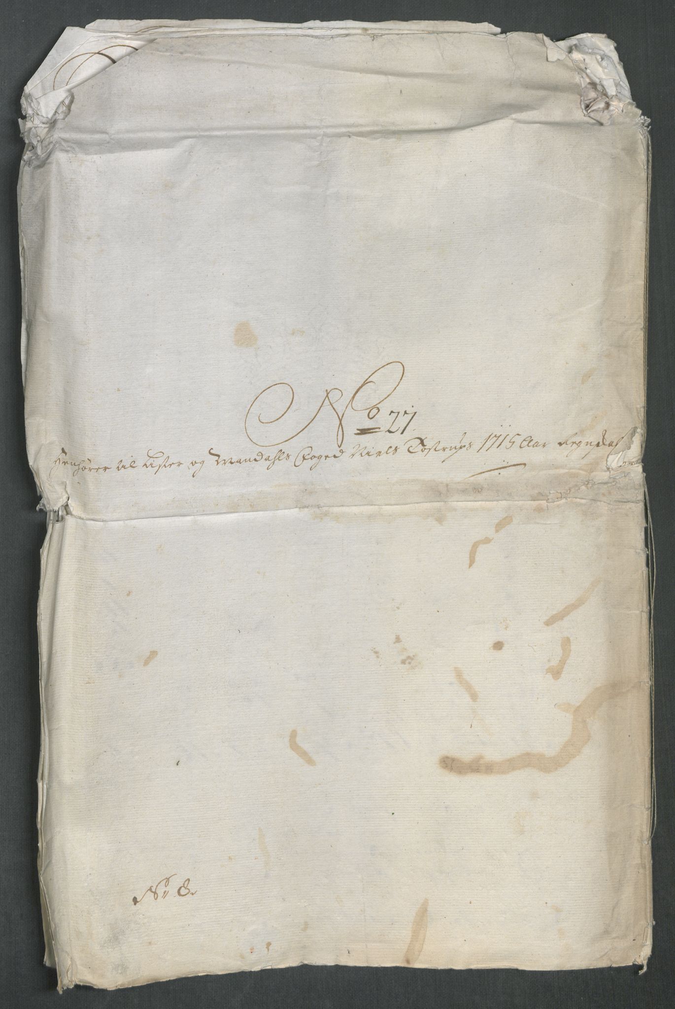 Rentekammeret inntil 1814, Reviderte regnskaper, Fogderegnskap, RA/EA-4092/R43/L2559: Fogderegnskap Lista og Mandal, 1715, s. 292