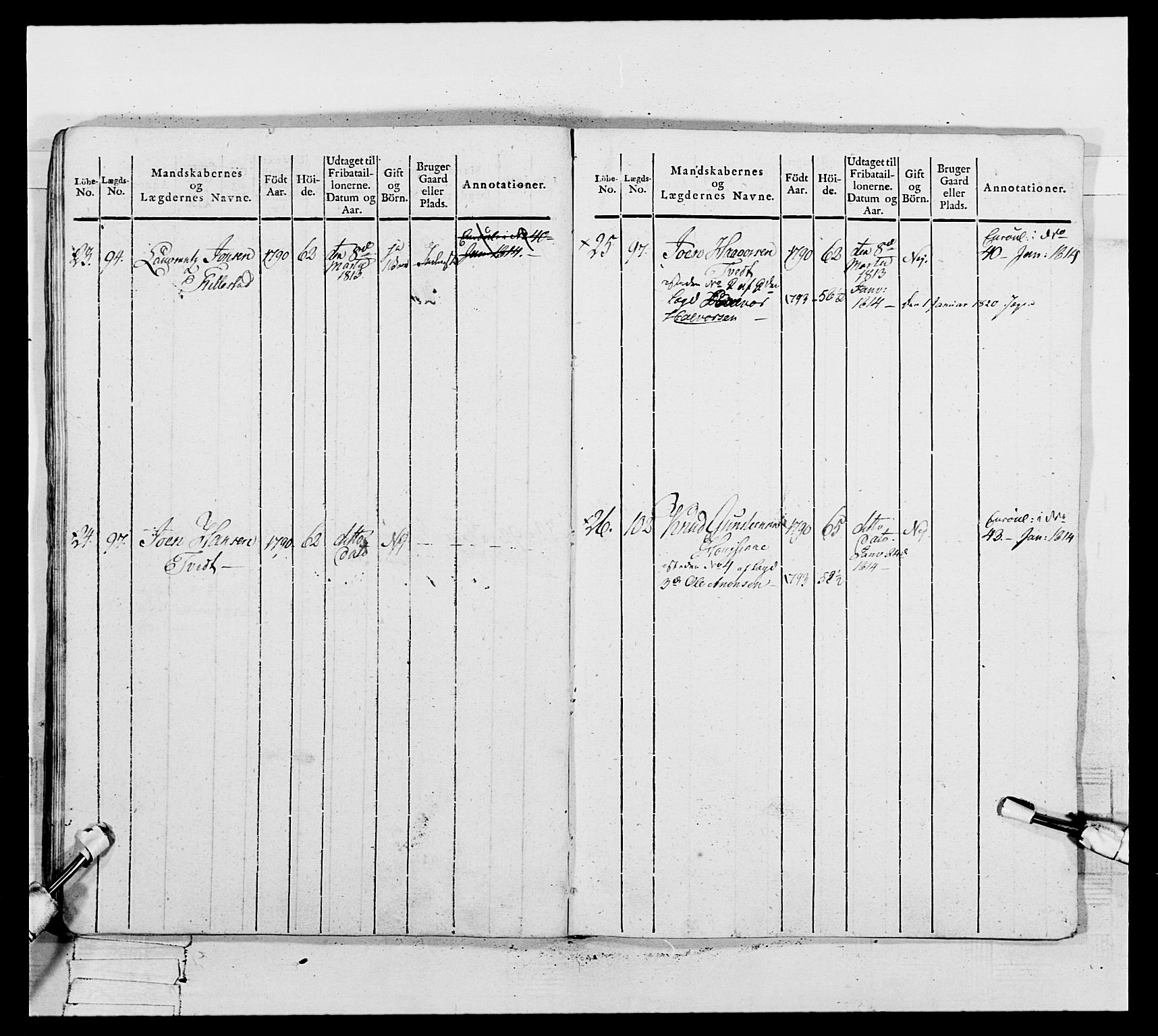 Generalitets- og kommissariatskollegiet, Det kongelige norske kommissariatskollegium, AV/RA-EA-5420/E/Eh/L0117: Telemarkske nasjonale infanteriregiment, 1812-1814, s. 391