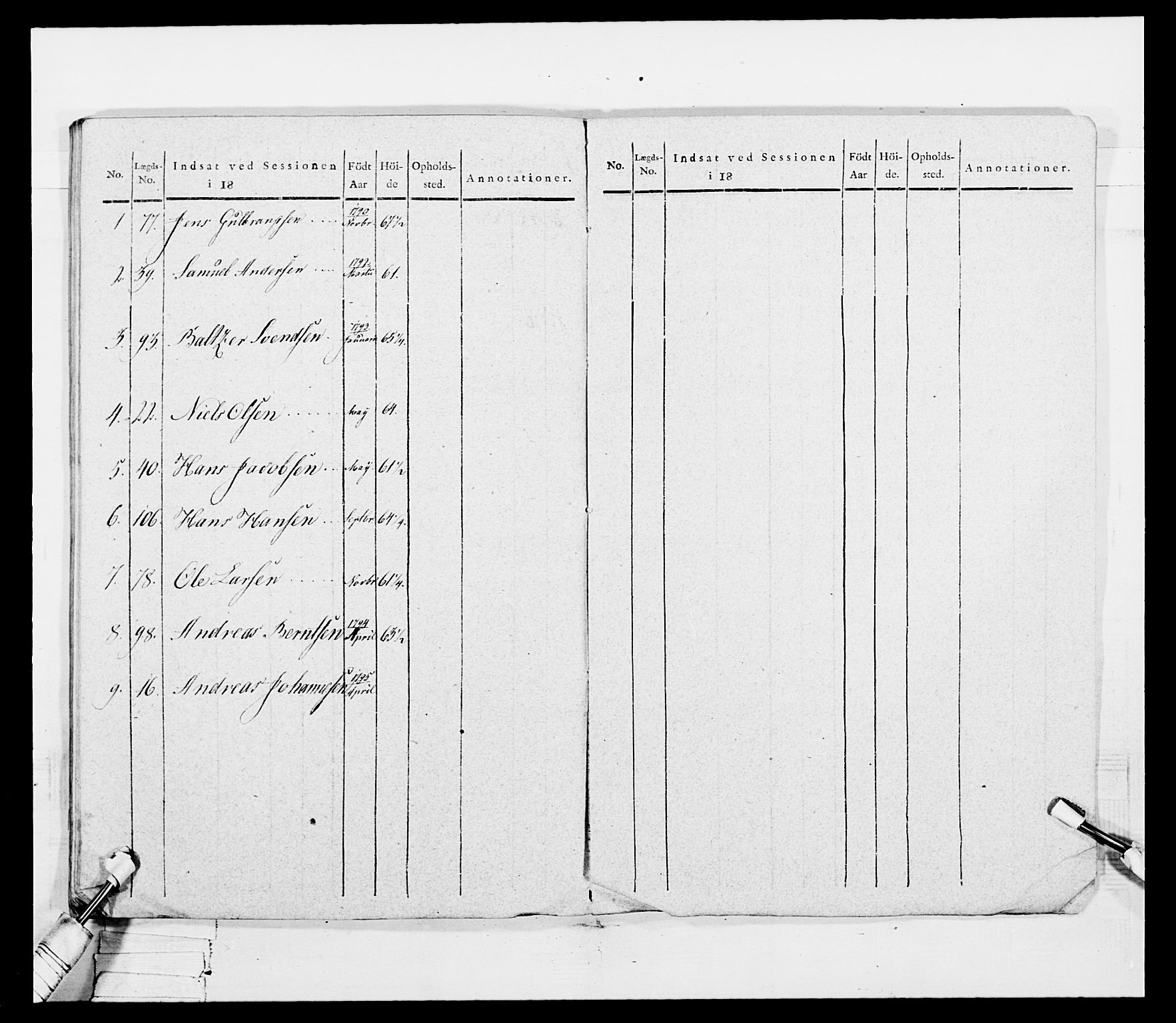 Generalitets- og kommissariatskollegiet, Det kongelige norske kommissariatskollegium, AV/RA-EA-5420/E/Eh/L0049: Akershusiske skarpskytterregiment, 1812, s. 537