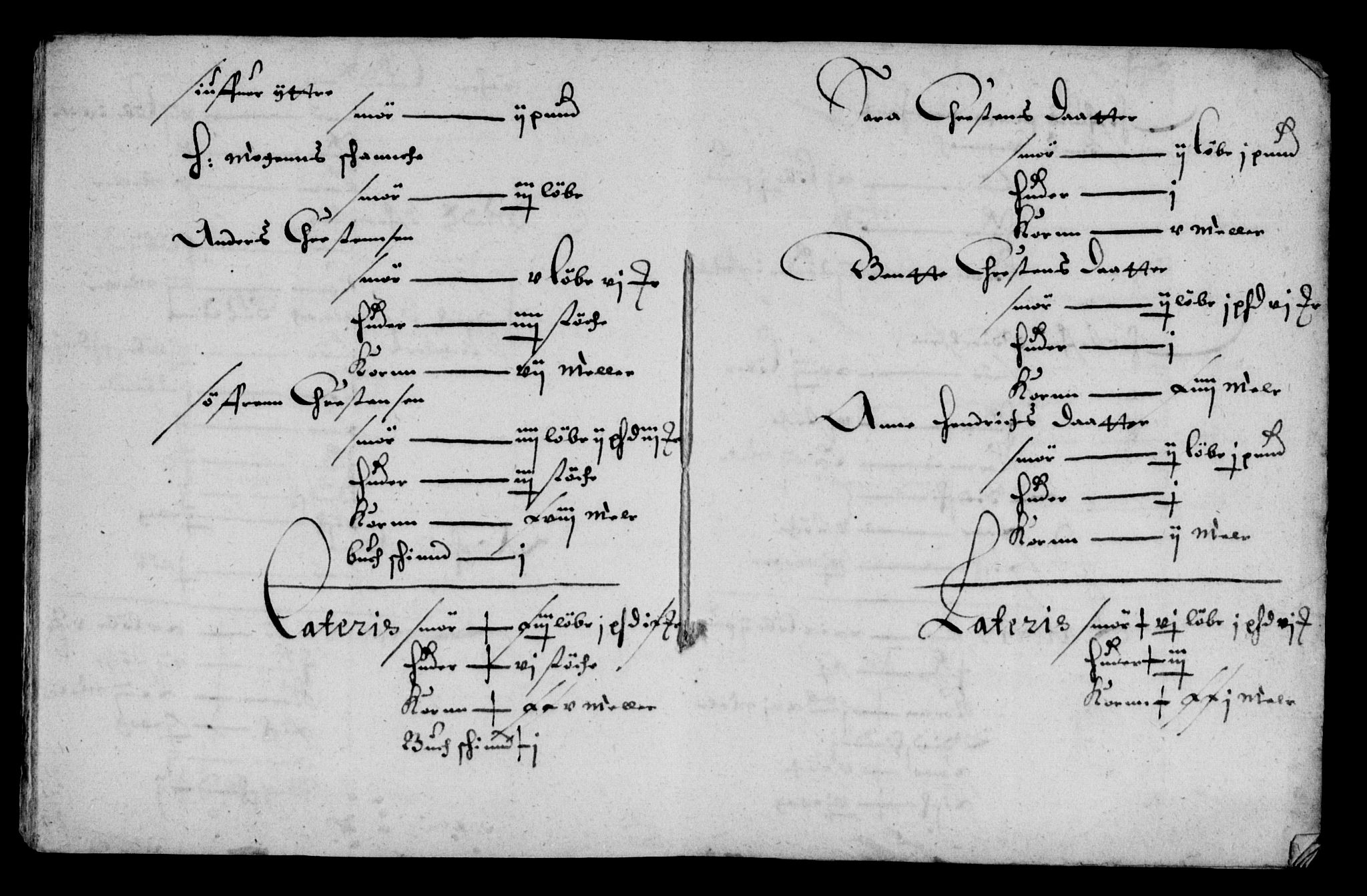Rentekammeret inntil 1814, Reviderte regnskaper, Lensregnskaper, AV/RA-EA-5023/R/Rb/Rbt/L0133: Bergenhus len, 1655-1657