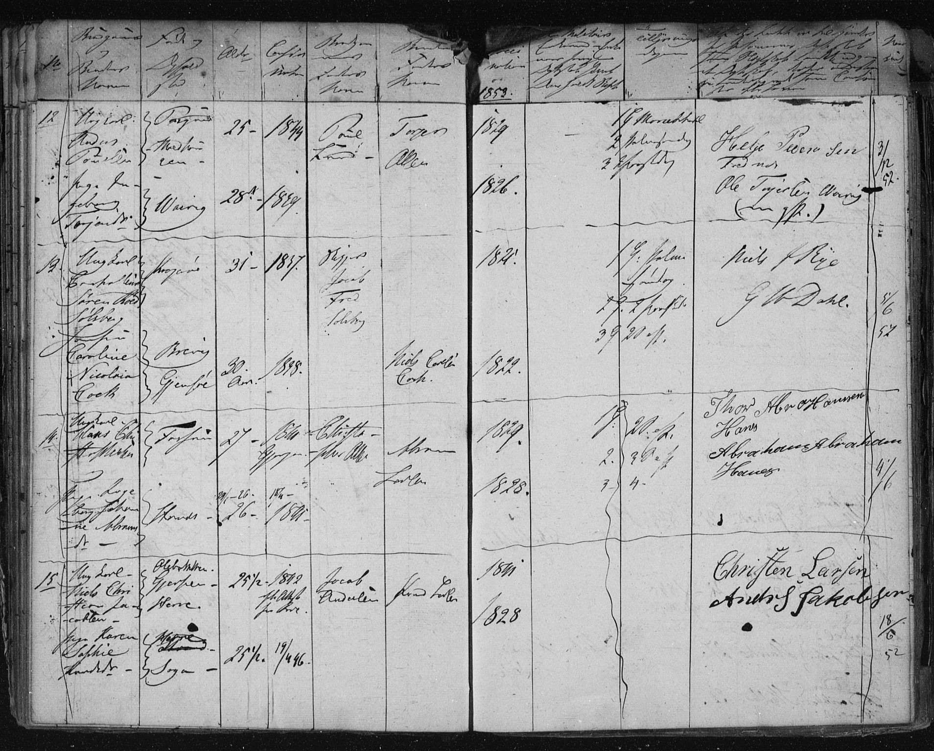 Solum kirkebøker, AV/SAKO-A-306/H/Ha/L0001: Lysningsprotokoll nr. I 1, 1846-1879