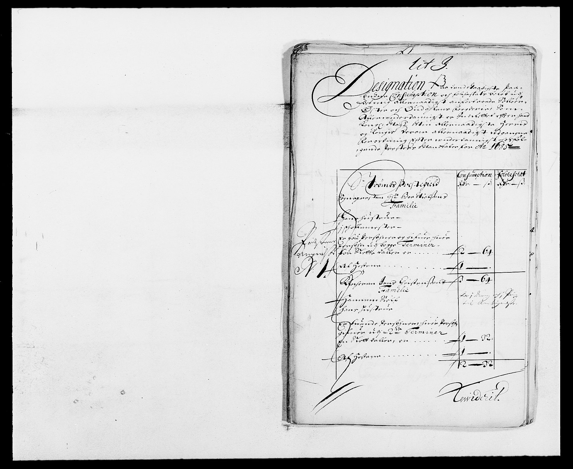 Rentekammeret inntil 1814, Reviderte regnskaper, Fogderegnskap, AV/RA-EA-4092/R13/L0822: Fogderegnskap Solør, Odal og Østerdal, 1685, s. 215
