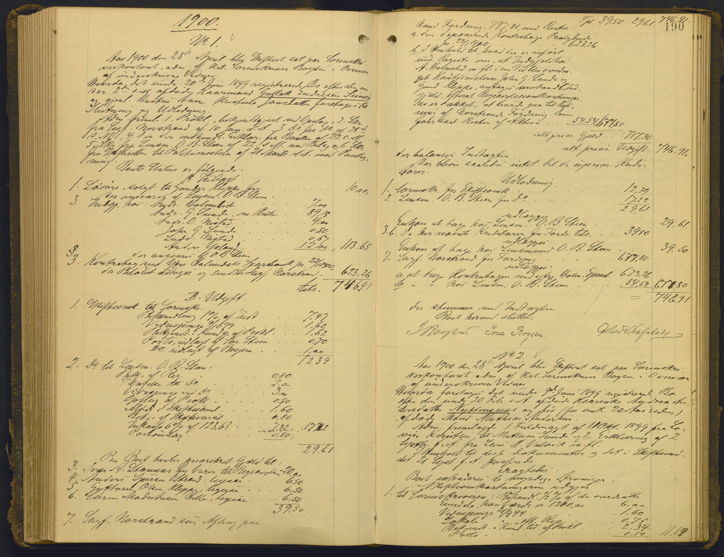 Sunnfjord tingrett, AV/SAB-A-3201/1/H/Hd/L0008: Skifteutlodningsprotokoll, 1894-1902, s. 189b-190a