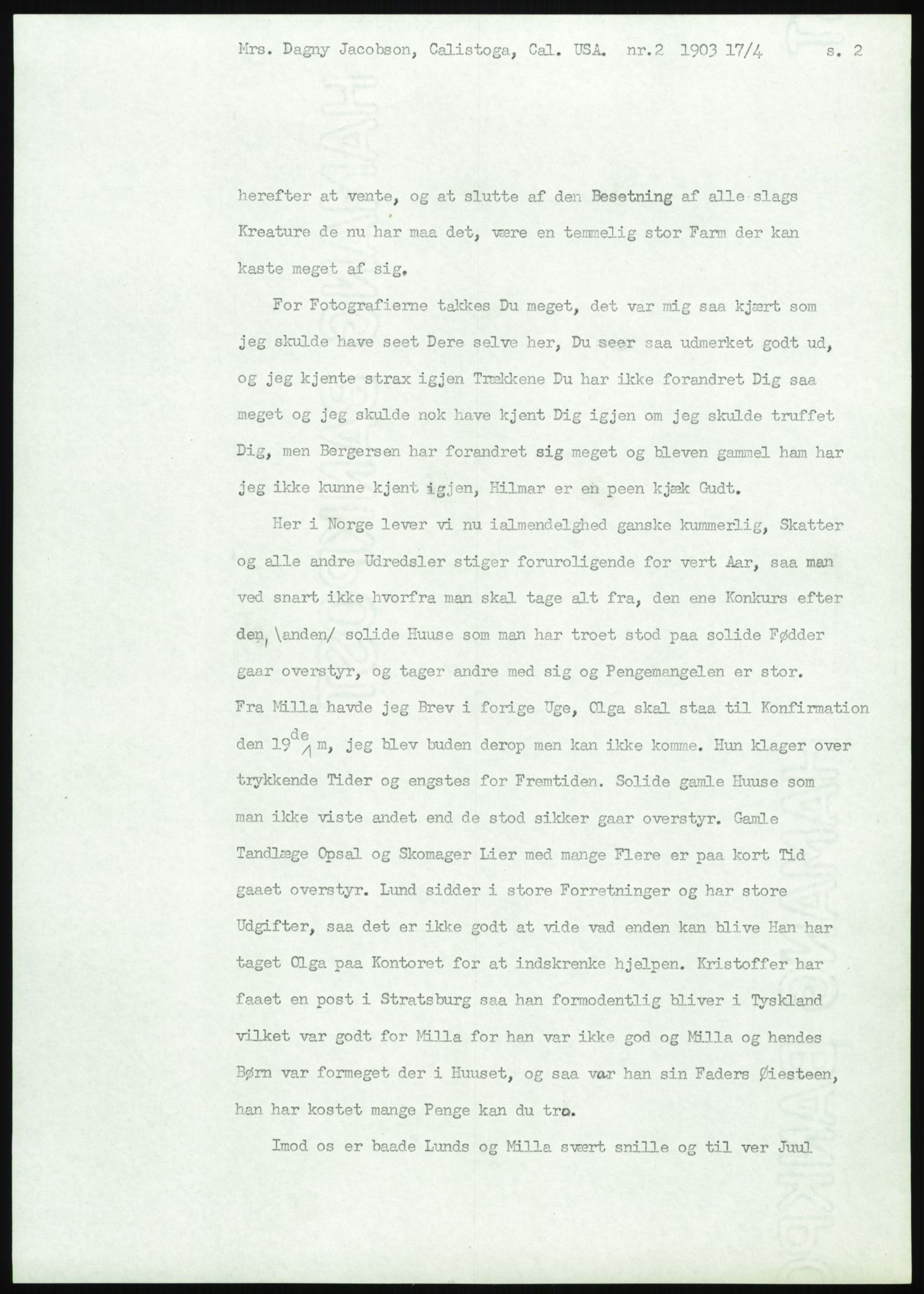 Samlinger til kildeutgivelse, Amerikabrevene, AV/RA-EA-4057/F/L0008: Innlån fra Hedmark: Gamkind - Semmingsen, 1838-1914, s. 73