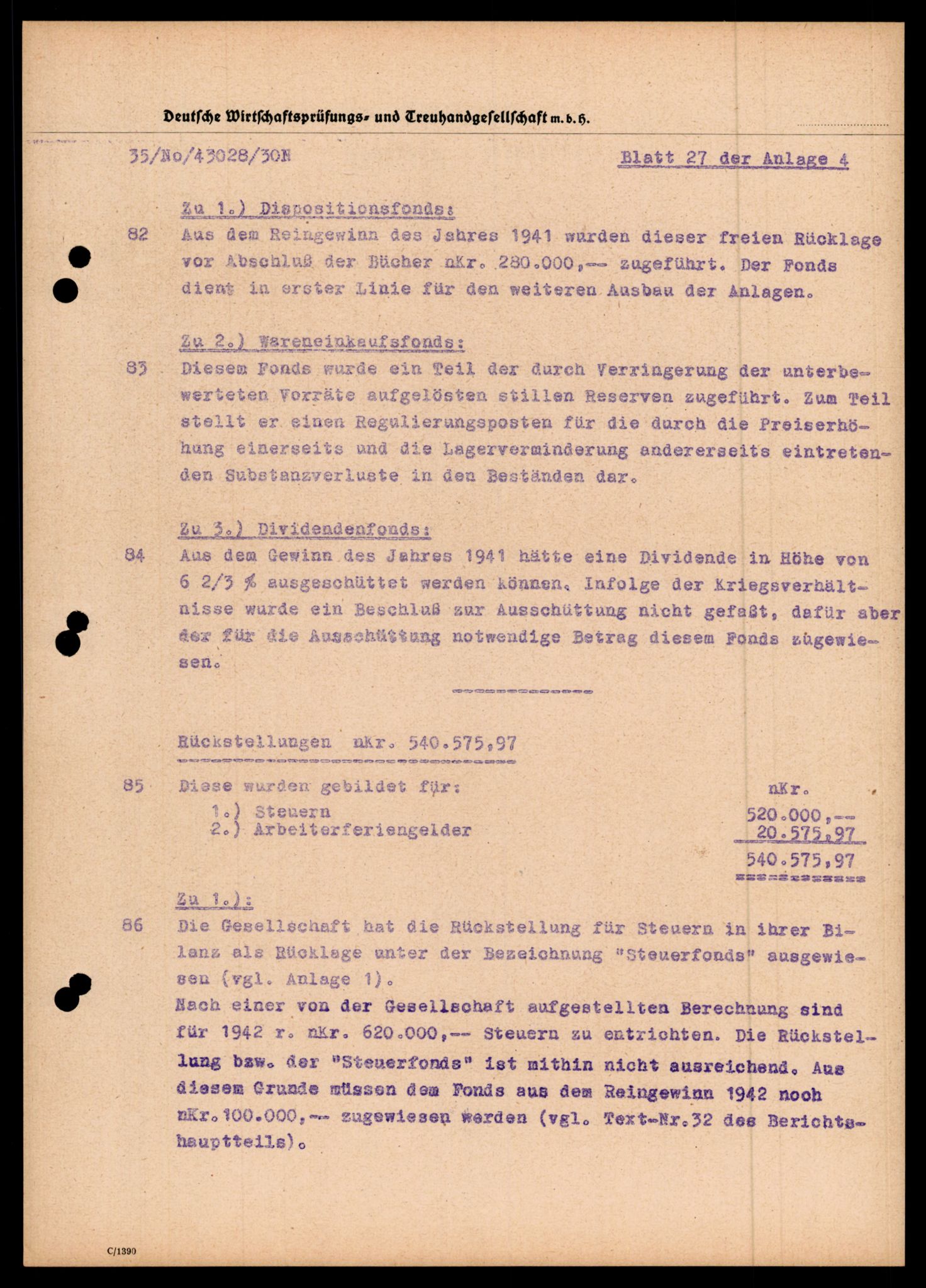 Forsvarets Overkommando. 2 kontor. Arkiv 11.4. Spredte tyske arkivsaker, AV/RA-RAFA-7031/D/Dar/Darc/L0030: Tyske oppgaver over norske industribedrifter, 1940-1943, s. 520