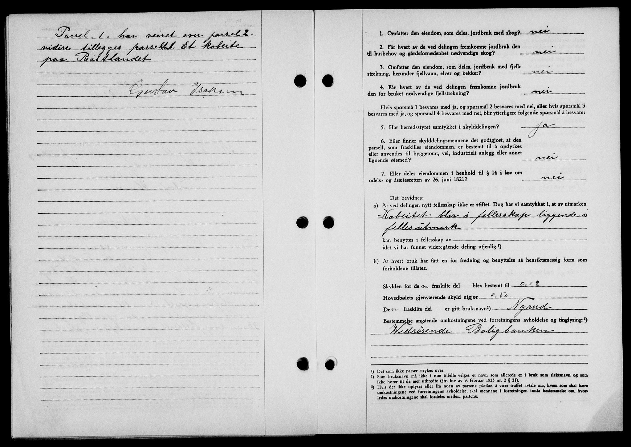 Lofoten sorenskriveri, SAT/A-0017/1/2/2C/L0006a: Pantebok nr. 6a, 1939-1939, Dagboknr: 1623/1939