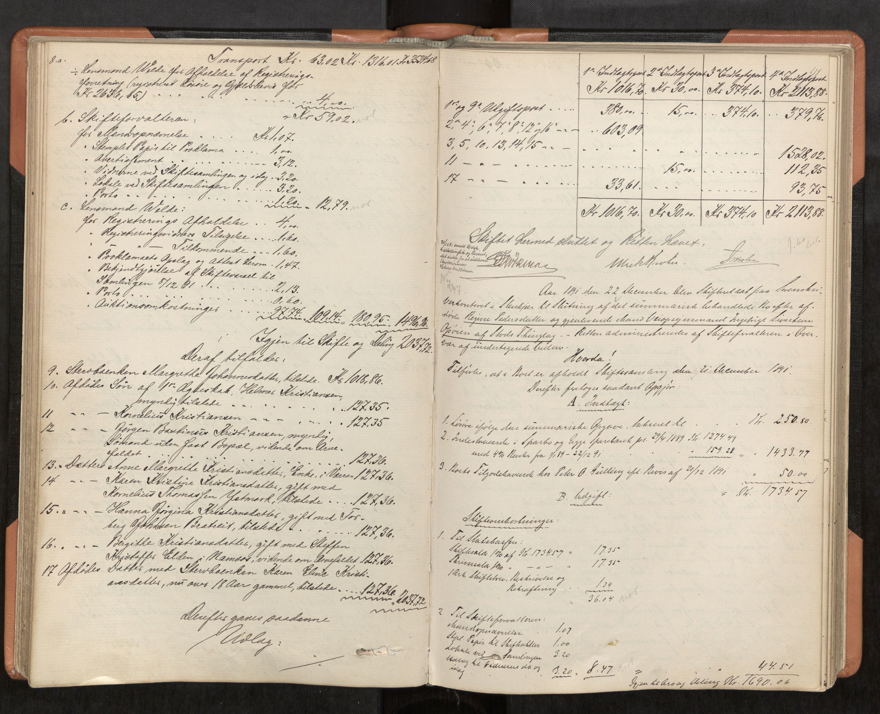 Inderøy sorenskriveri, AV/SAT-A-4147/1/3/3A/L0029: Skifteslutningsprotokoll 4, 1889-1895, s. 118