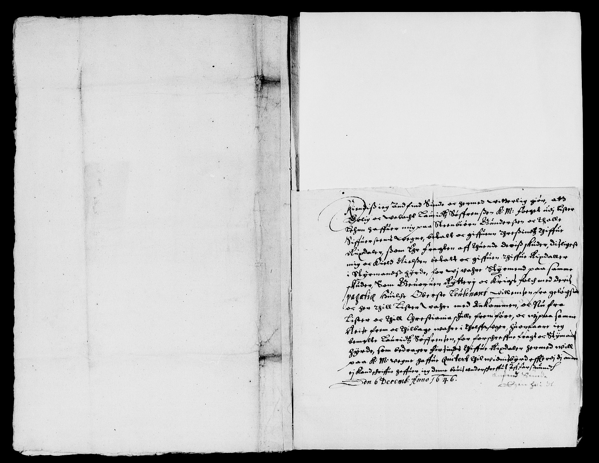 Rentekammeret inntil 1814, Reviderte regnskaper, Lensregnskaper, AV/RA-EA-5023/R/Rb/Rbr/L0016: Lista len, 1645-1647