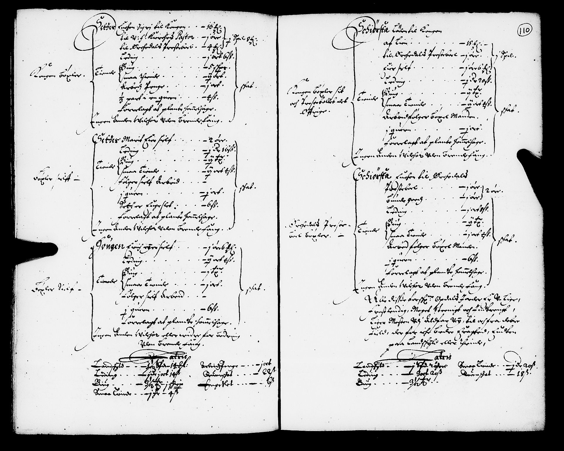 Rentekammeret inntil 1814, Realistisk ordnet avdeling, AV/RA-EA-4070/N/Nb/Nba/L0050: Orkdal fogderi, 1666, s. 109b-110a