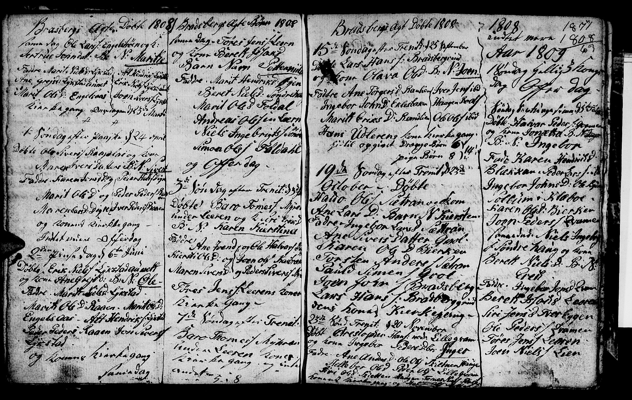 Ministerialprotokoller, klokkerbøker og fødselsregistre - Sør-Trøndelag, SAT/A-1456/608/L0335: Klokkerbok nr. 608C01, 1797-1820