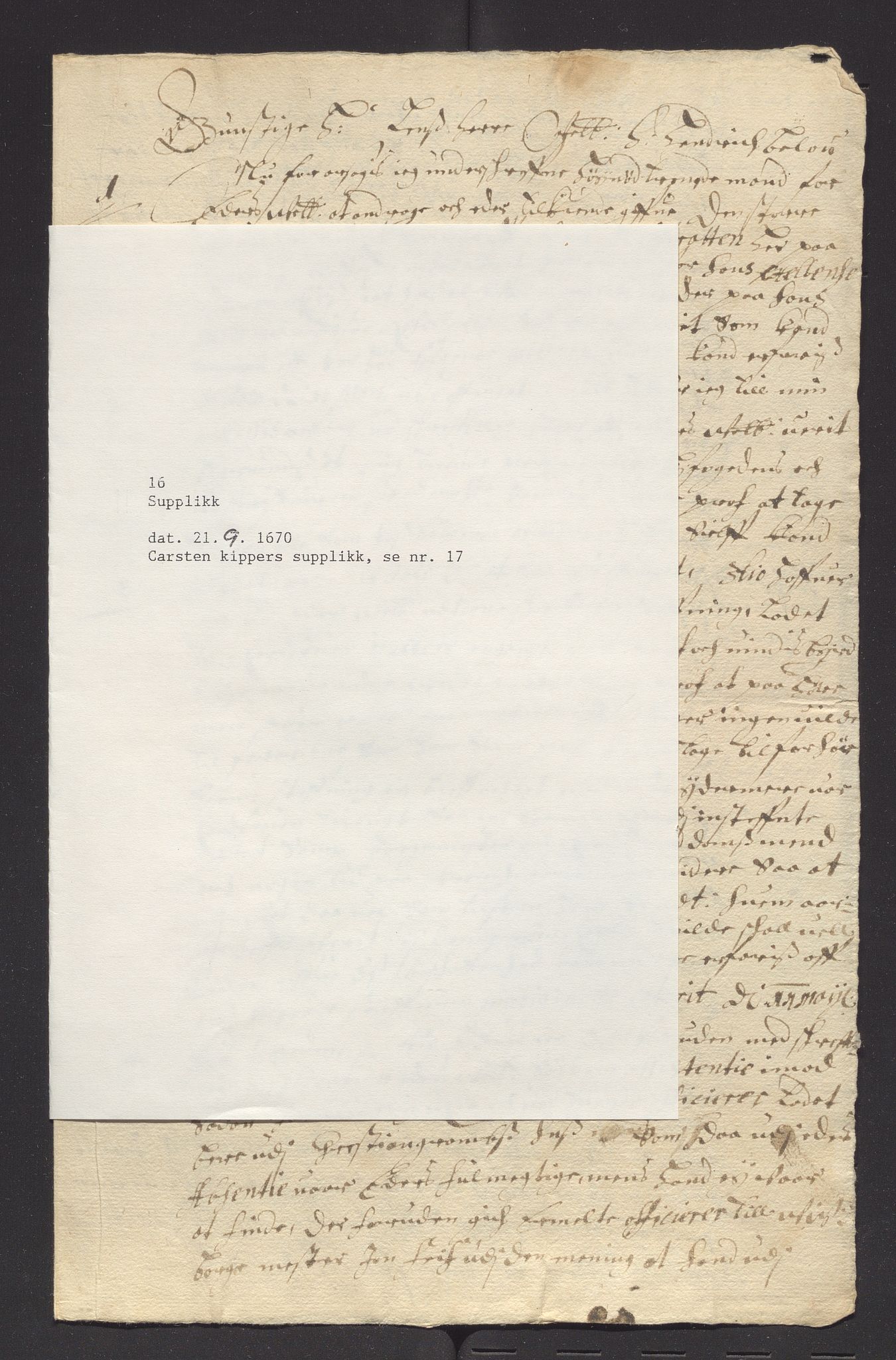 Stavanger len, AV/SAST-A-101870/Ob/L0042: Diverse, 1665-1670, s. 276