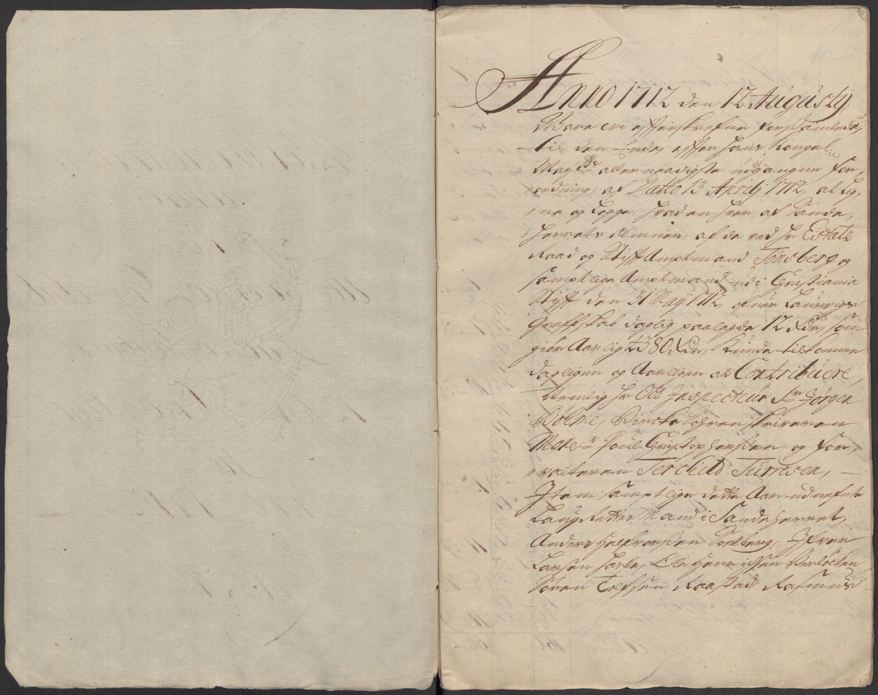 Rentekammeret inntil 1814, Reviderte regnskaper, Fogderegnskap, RA/EA-4092/R33/L1984: Fogderegnskap Larvik grevskap, 1712, s. 190
