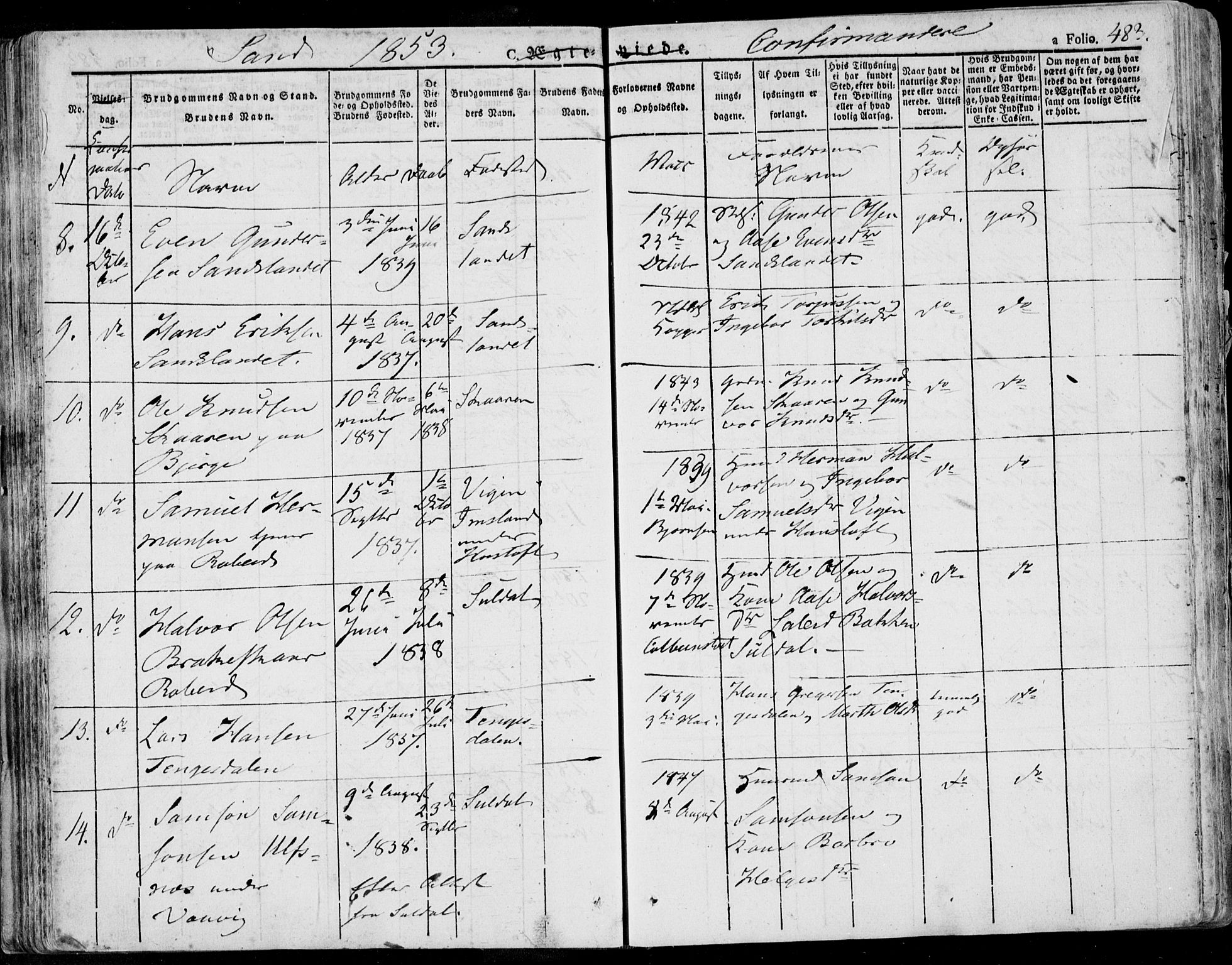 Jelsa sokneprestkontor, AV/SAST-A-101842/01/IV: Ministerialbok nr. A 6.2, 1828-1853, s. 483