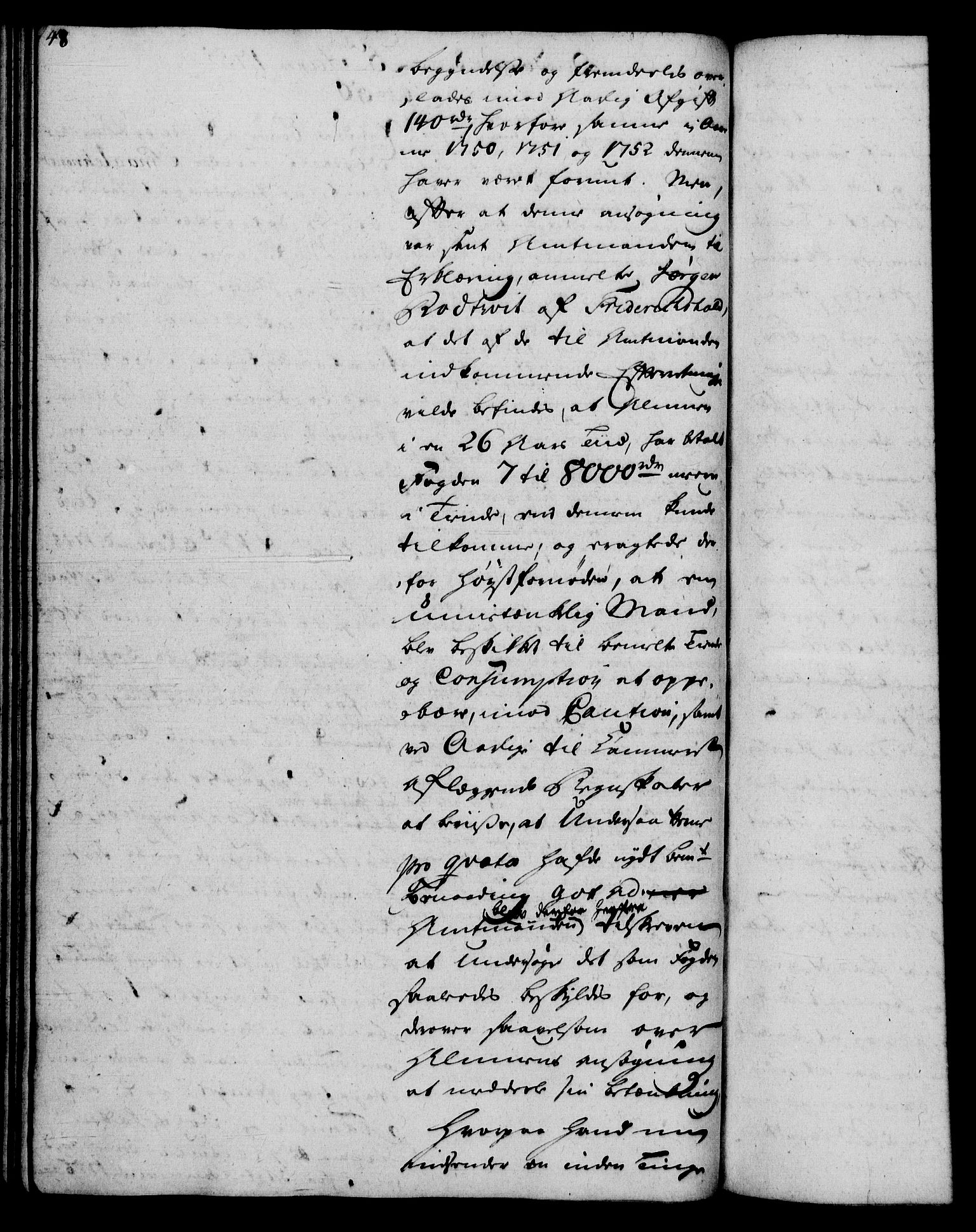 Rentekammeret, Kammerkanselliet, RA/EA-3111/G/Gh/Gha/L0033: Norsk ekstraktmemorialprotokoll (merket RK 53.78), 1755-1756, s. 48