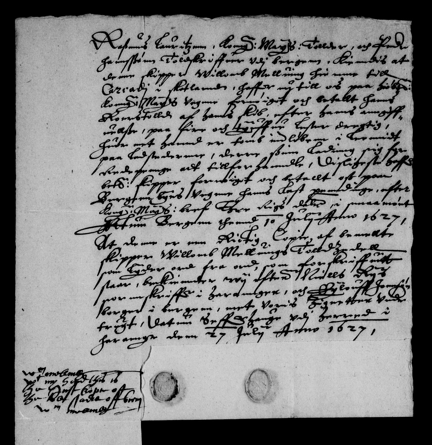 Rentekammeret inntil 1814, Reviderte regnskaper, Lensregnskaper, RA/EA-5023/R/Rb/Rbu/L0004: Hardanger og Halsnøy kloster len, 1626-1632