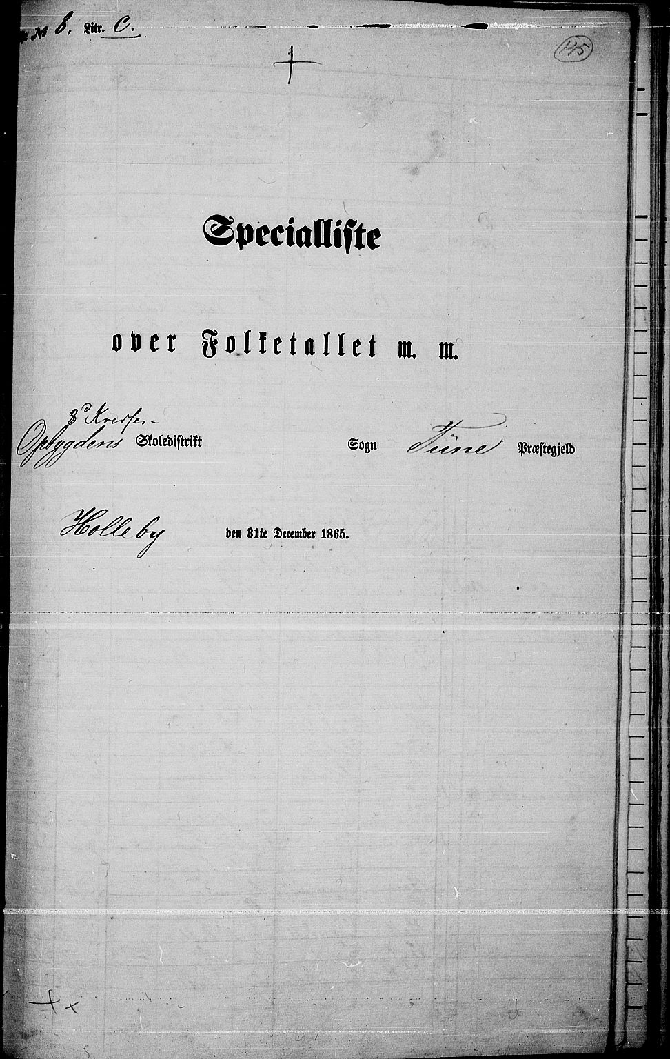 RA, Folketelling 1865 for 0130P Tune prestegjeld, 1865, s. 227