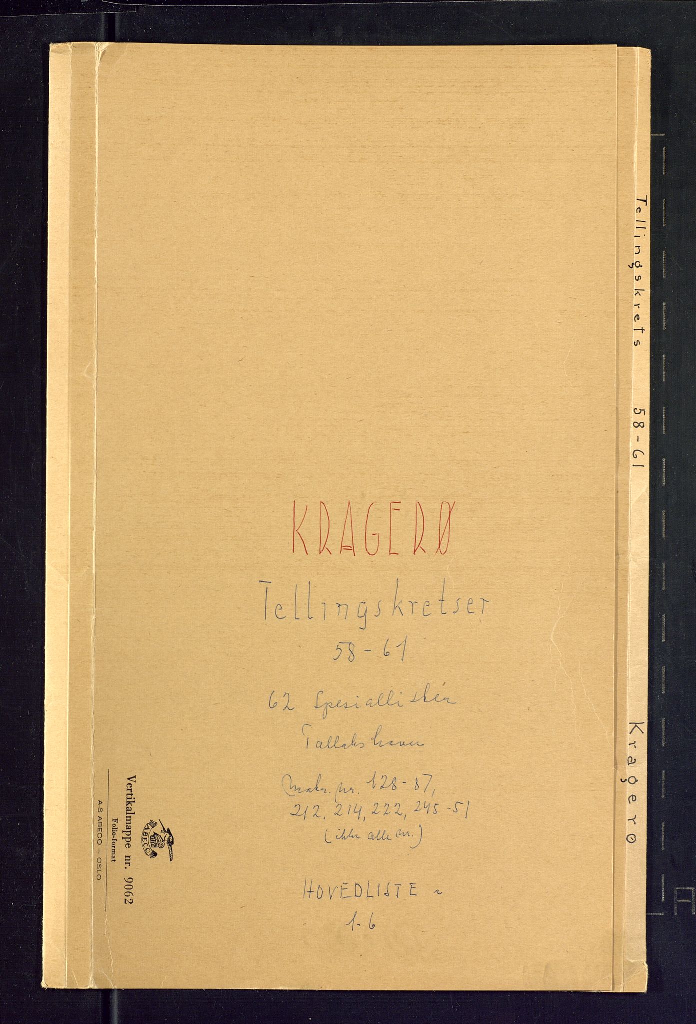 SAKO, Folketelling 1875 for 0801P Kragerø prestegjeld, 1875, s. 20