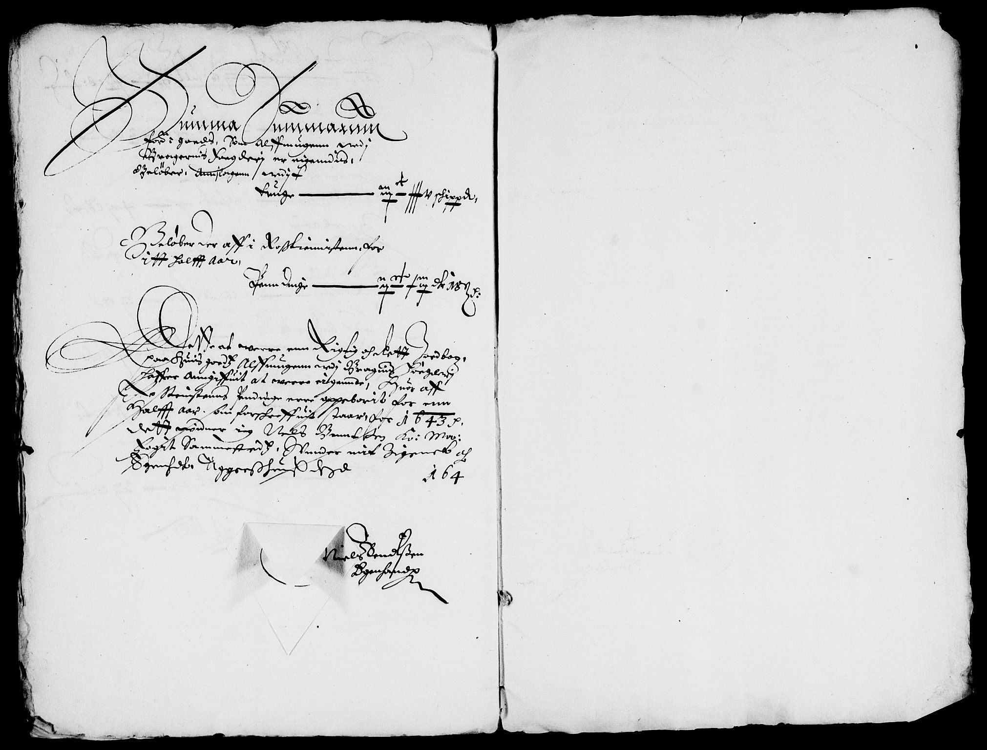 Rentekammeret inntil 1814, Reviderte regnskaper, Lensregnskaper, AV/RA-EA-5023/R/Rb/Rba/L0179: Akershus len, 1643-1644