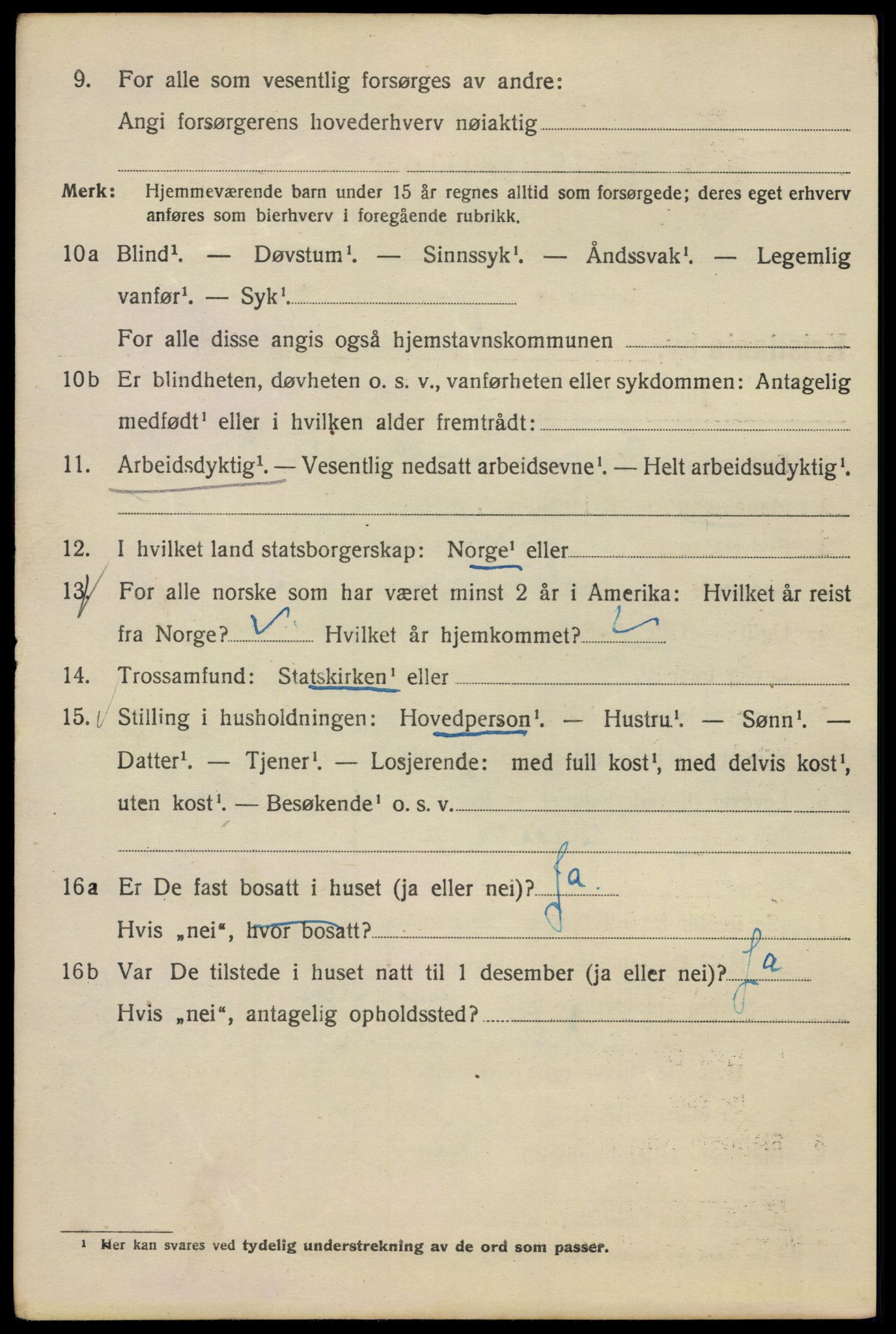 SAO, Folketelling 1920 for 0301 Kristiania kjøpstad, 1920, s. 392154