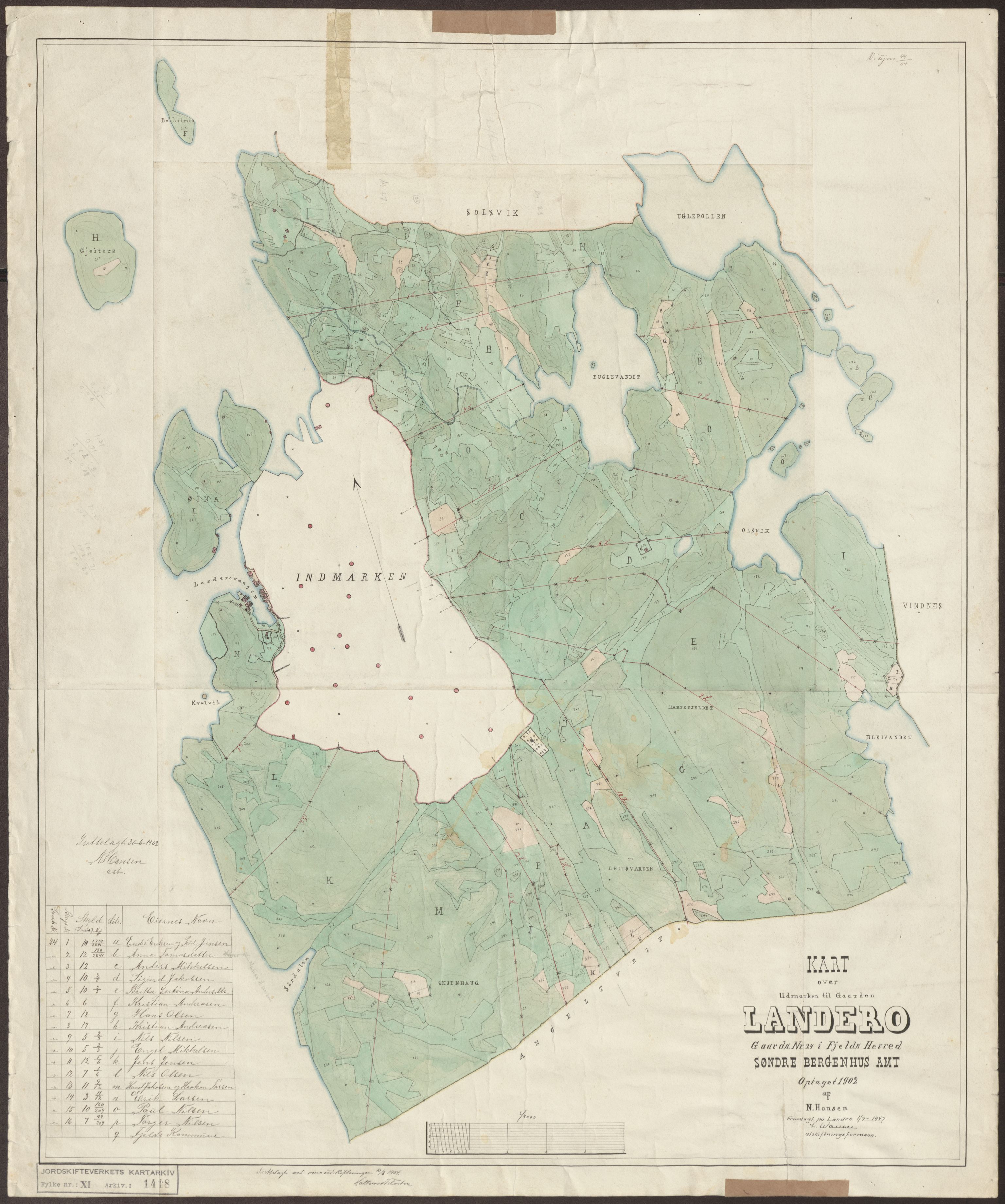 Jordskifteverkets kartarkiv, AV/RA-S-3929/T, 1859-1988, s. 1575