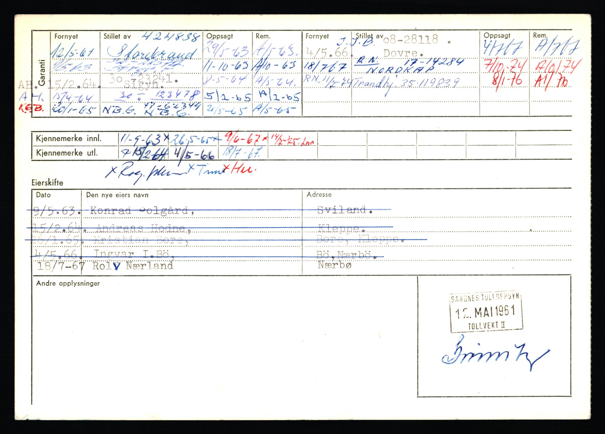 Stavanger trafikkstasjon, AV/SAST-A-101942/0/F/L0057: L-57200 - L-57999, 1930-1971, s. 2164
