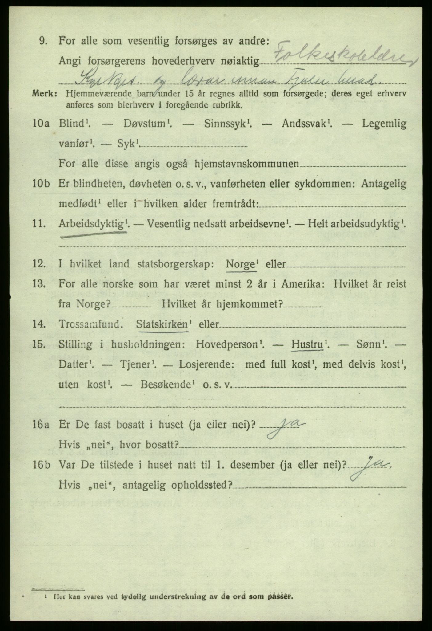 SAB, Folketelling 1920 for 1429 Fjaler herred, 1920, s. 2668