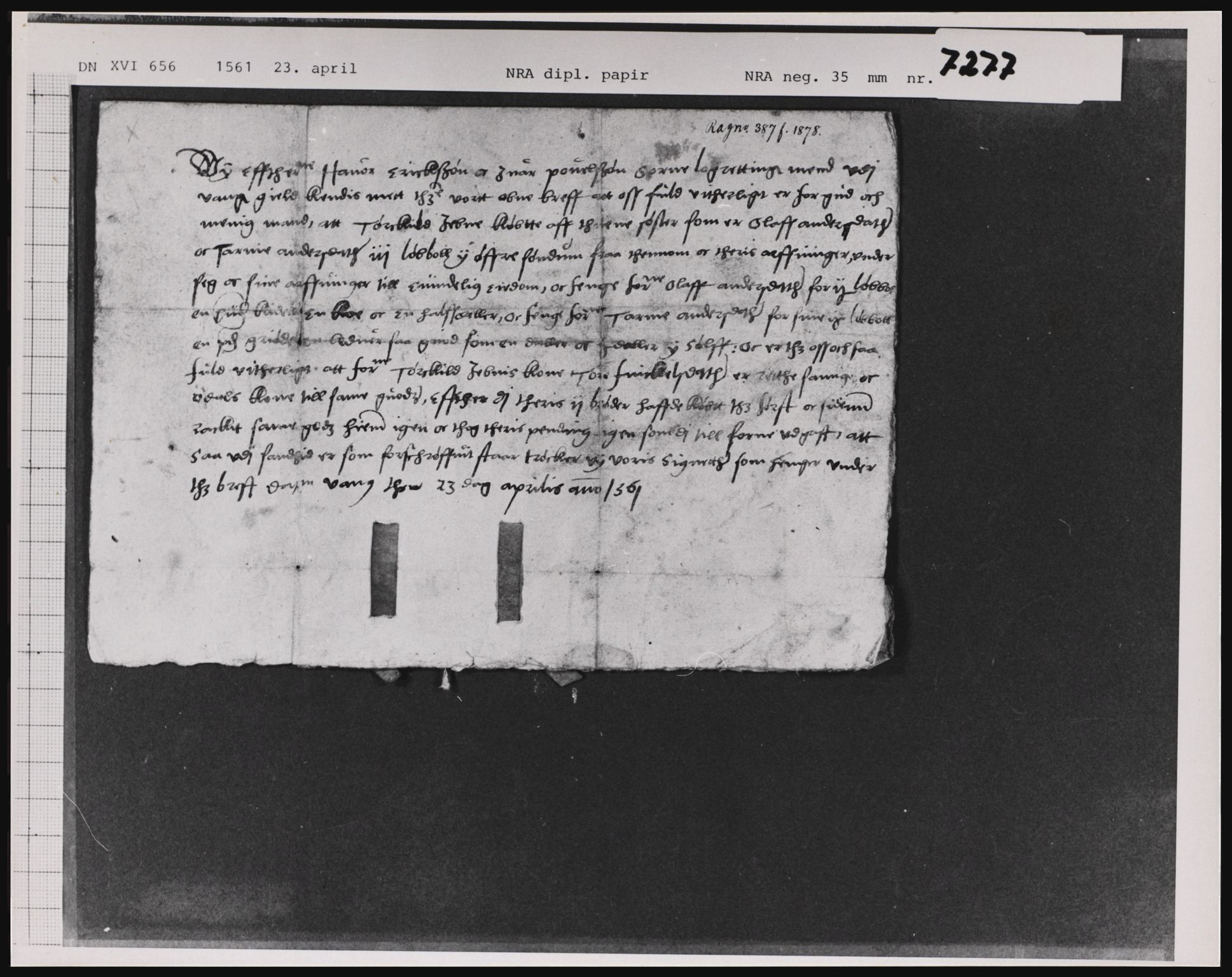Riksarkivets diplomsamling, AV/RA-EA-5965/F02, 1395-1570, s. 1438