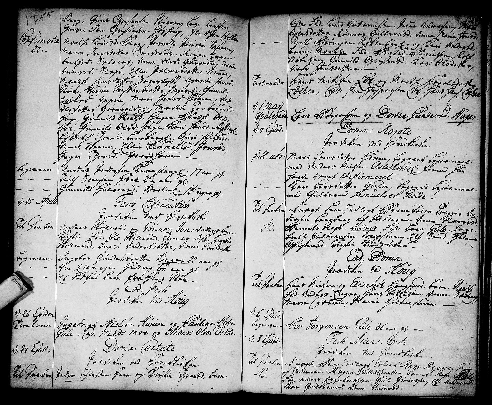 Norderhov kirkebøker, AV/SAKO-A-237/F/Fa/L0003a: Ministerialbok nr. 3, 1740-1757, s. 224