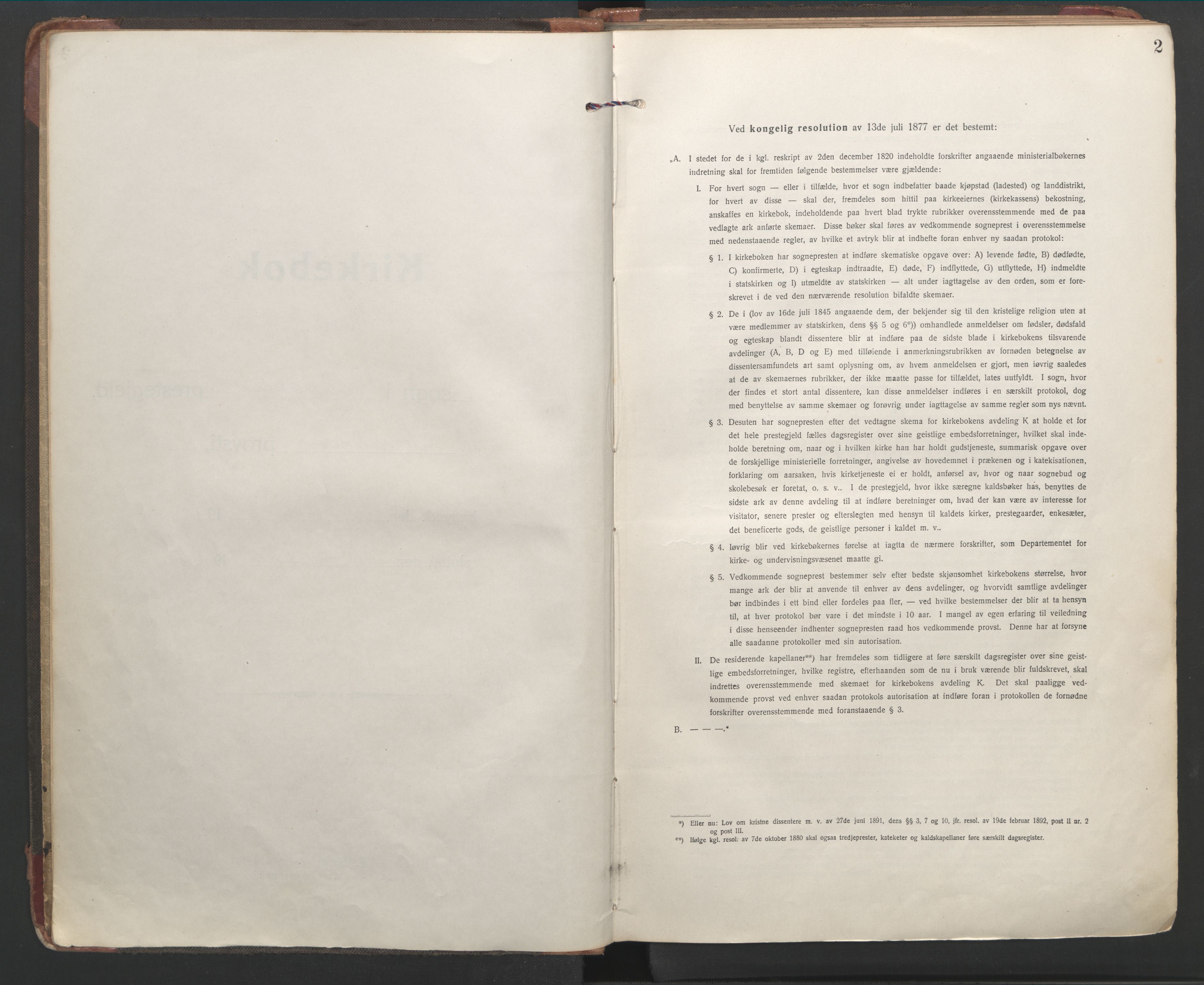 Ministerialprotokoller, klokkerbøker og fødselsregistre - Møre og Romsdal, AV/SAT-A-1454/528/L0412: Ministerialbok nr. 528A21, 1920-1926, s. 2